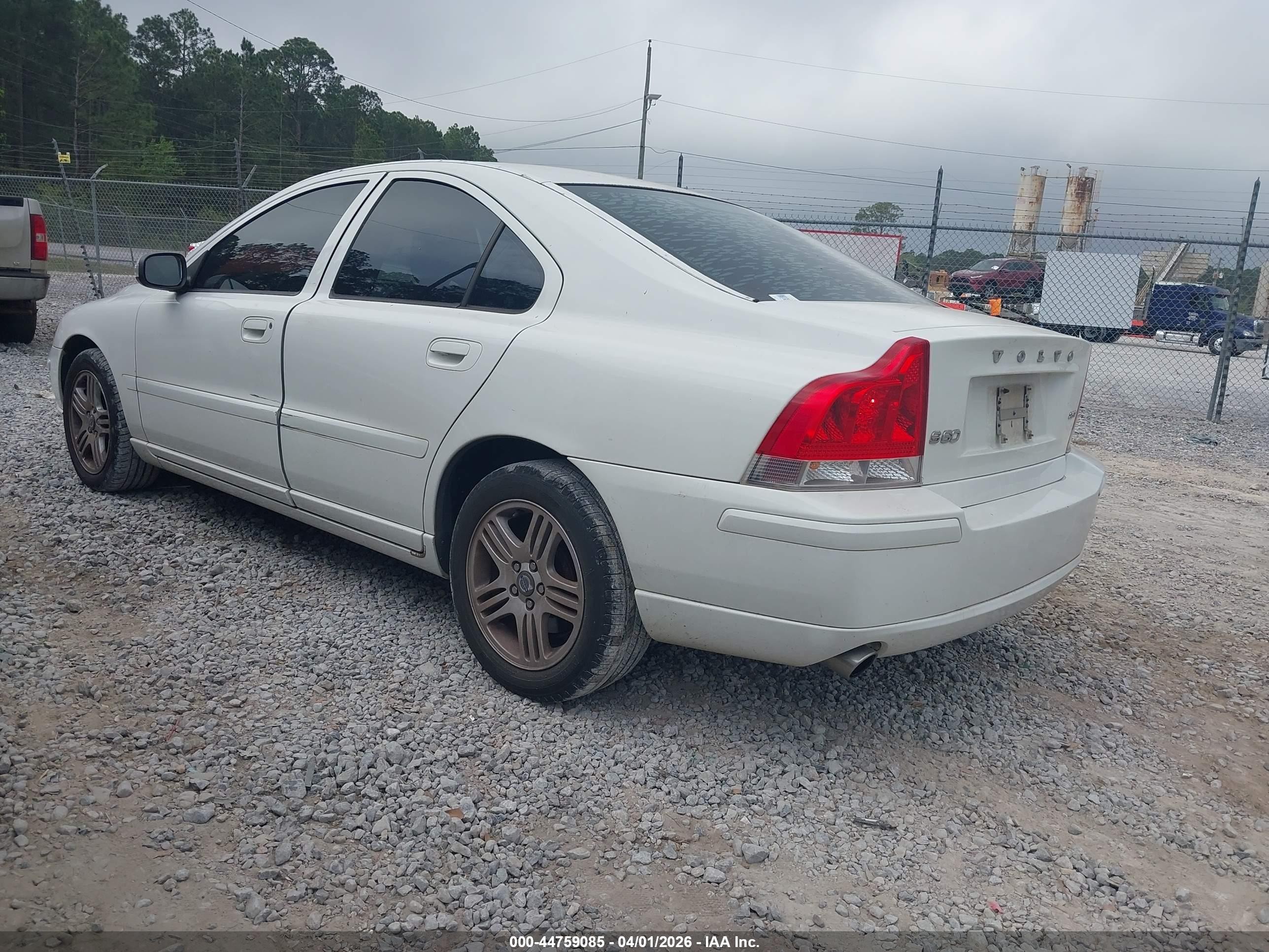 2009 Volvo S60 2.5t/2.5t Special Edition White vin: YV1RS592292720284