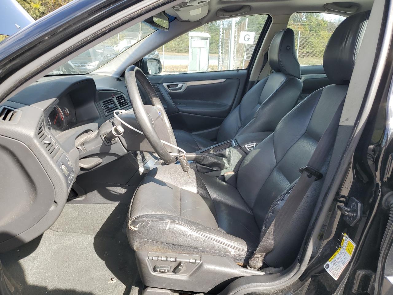 2009 Volvo S60 2.5t Black vin: YV1RS592292726263