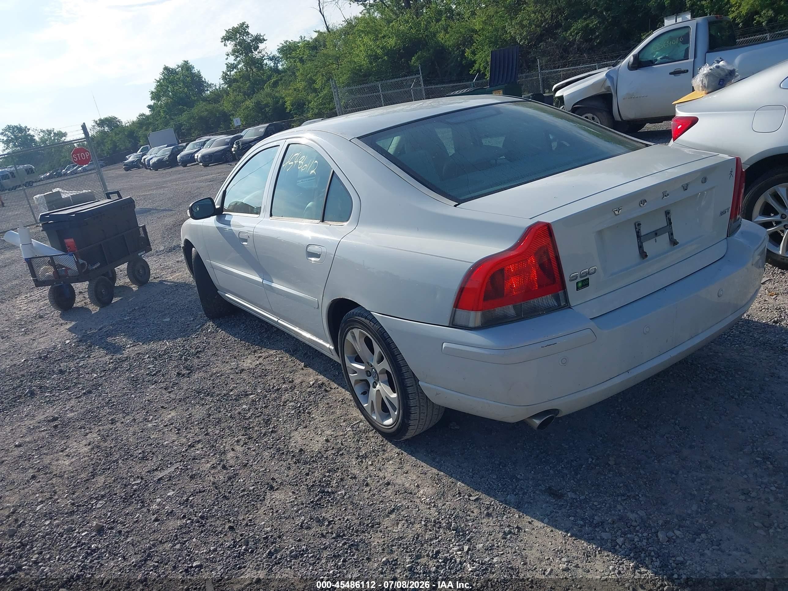 2009 Volvo S60 2.5t/2.5t Special Edition White vin: YV1RS592292736596