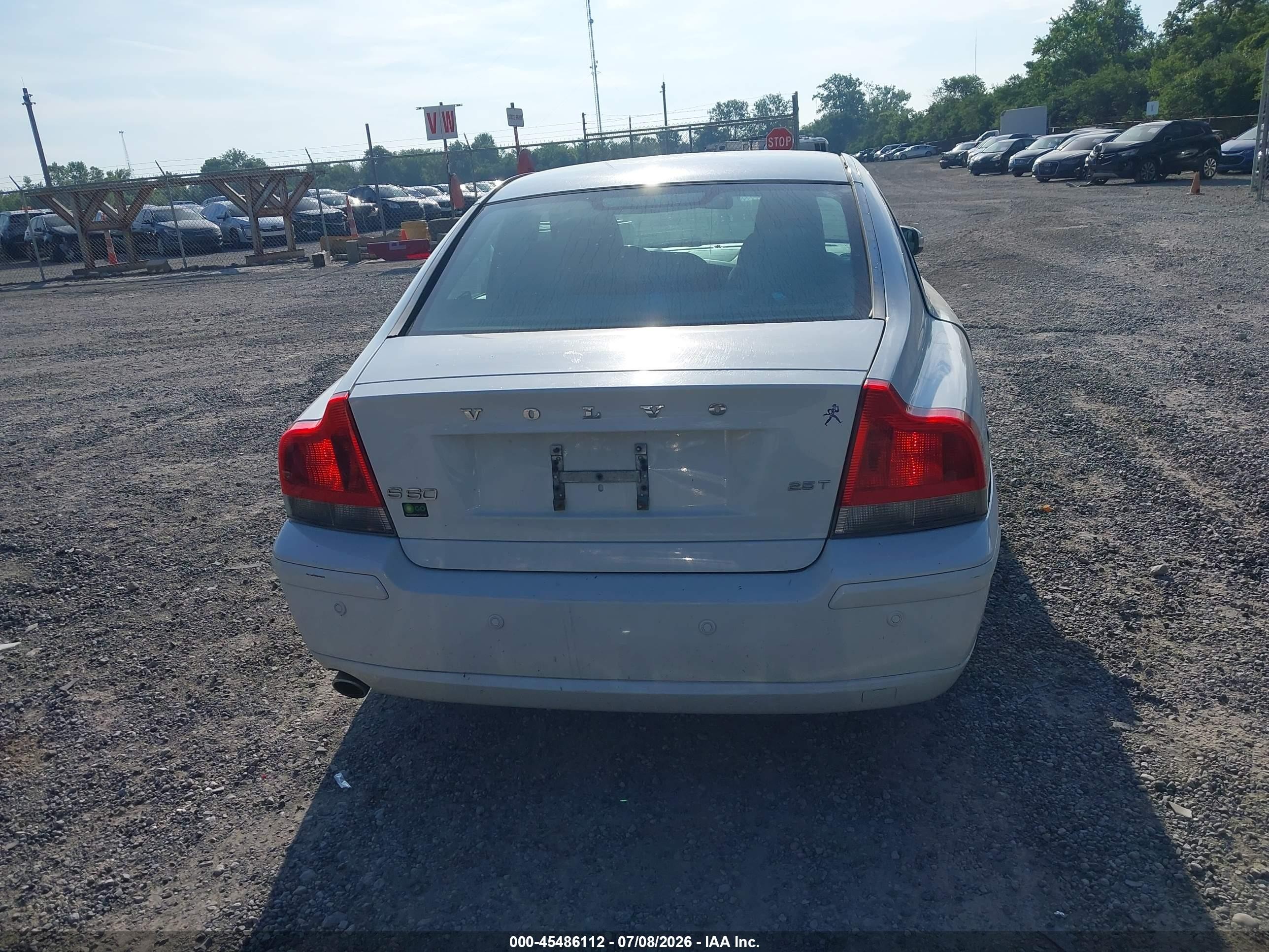 2009 Volvo S60 2.5t/2.5t Special Edition White vin: YV1RS592292736596