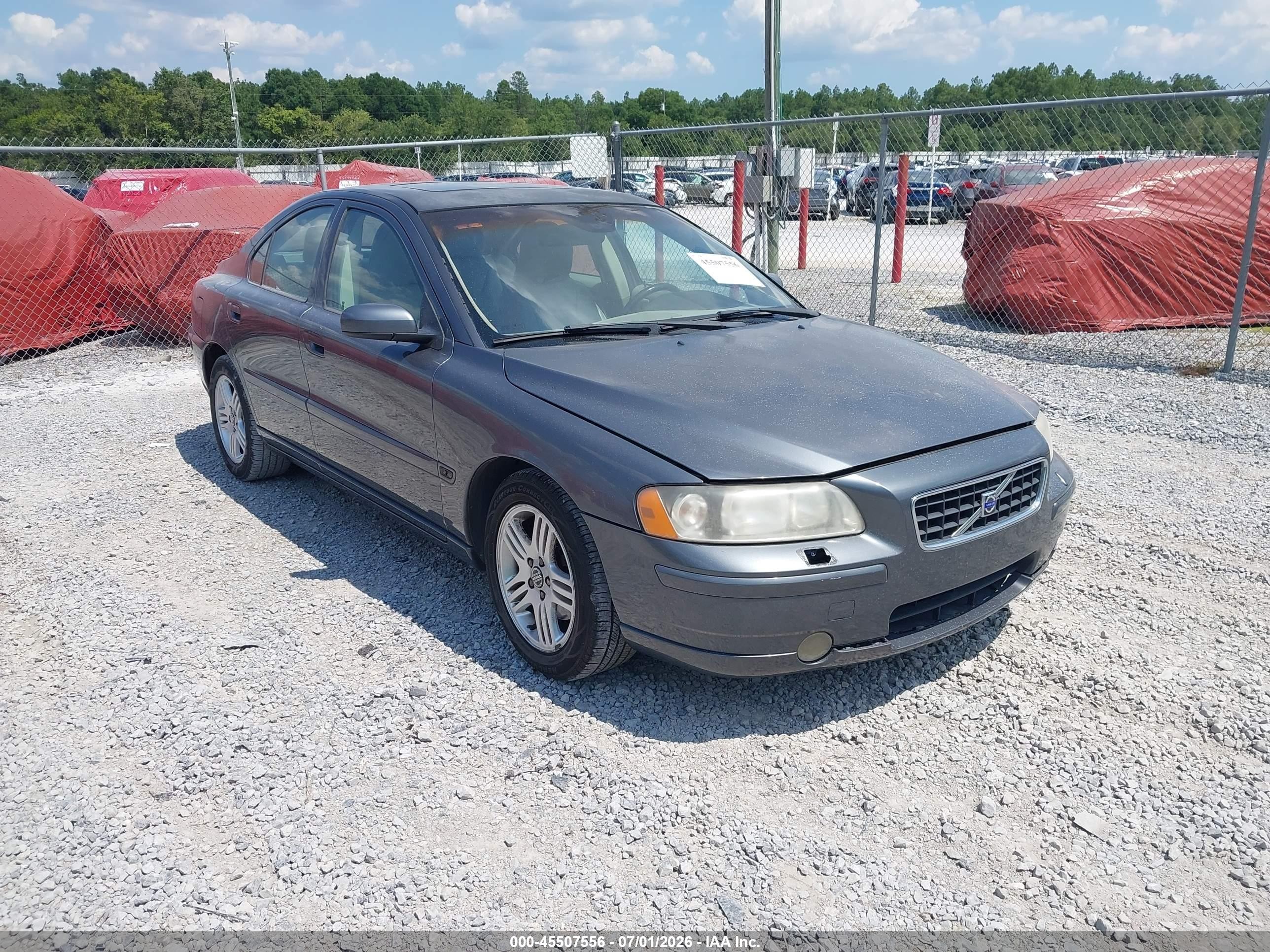 2005 Volvo S60 2.5t A/2.5t A Sr W/premium Package Серый vin: YV1RS592352473920