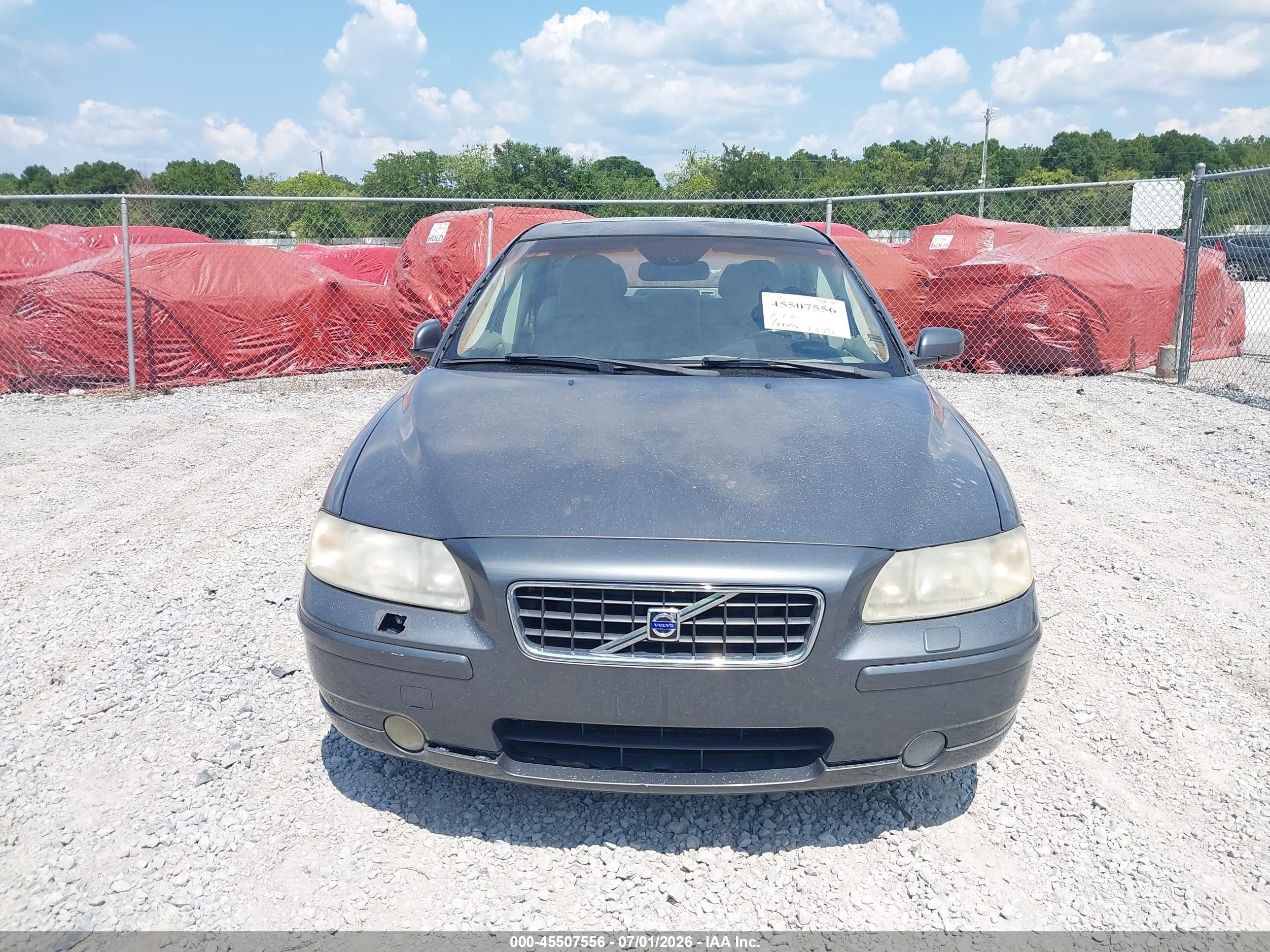 2005 Volvo S60 2.5t A/2.5t A Sr W/premium Package Gray vin: YV1RS592352473920