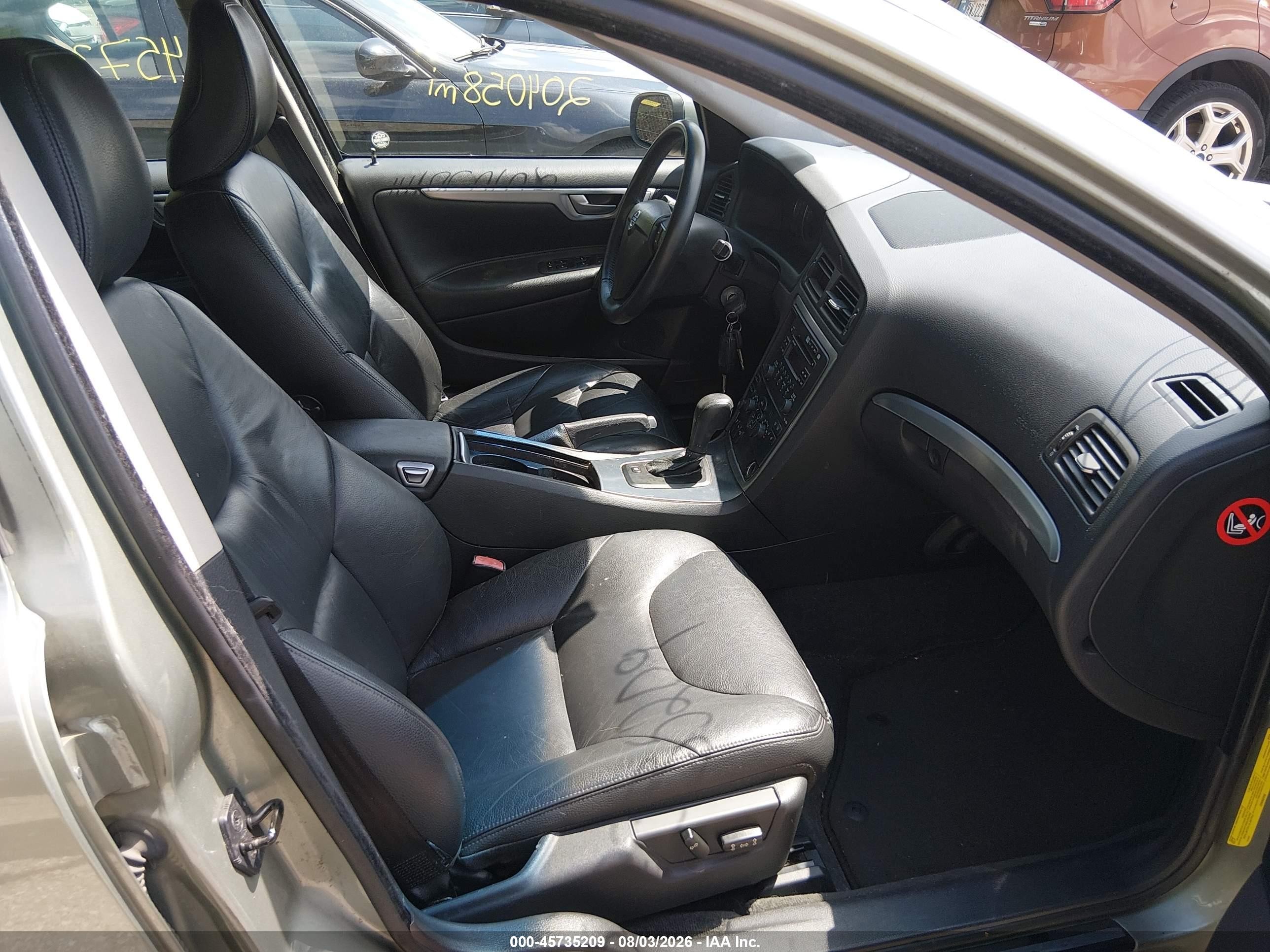2008 Volvo S60 2.5t/2.5t W/snrf Gray vin: YV1RS592382686967