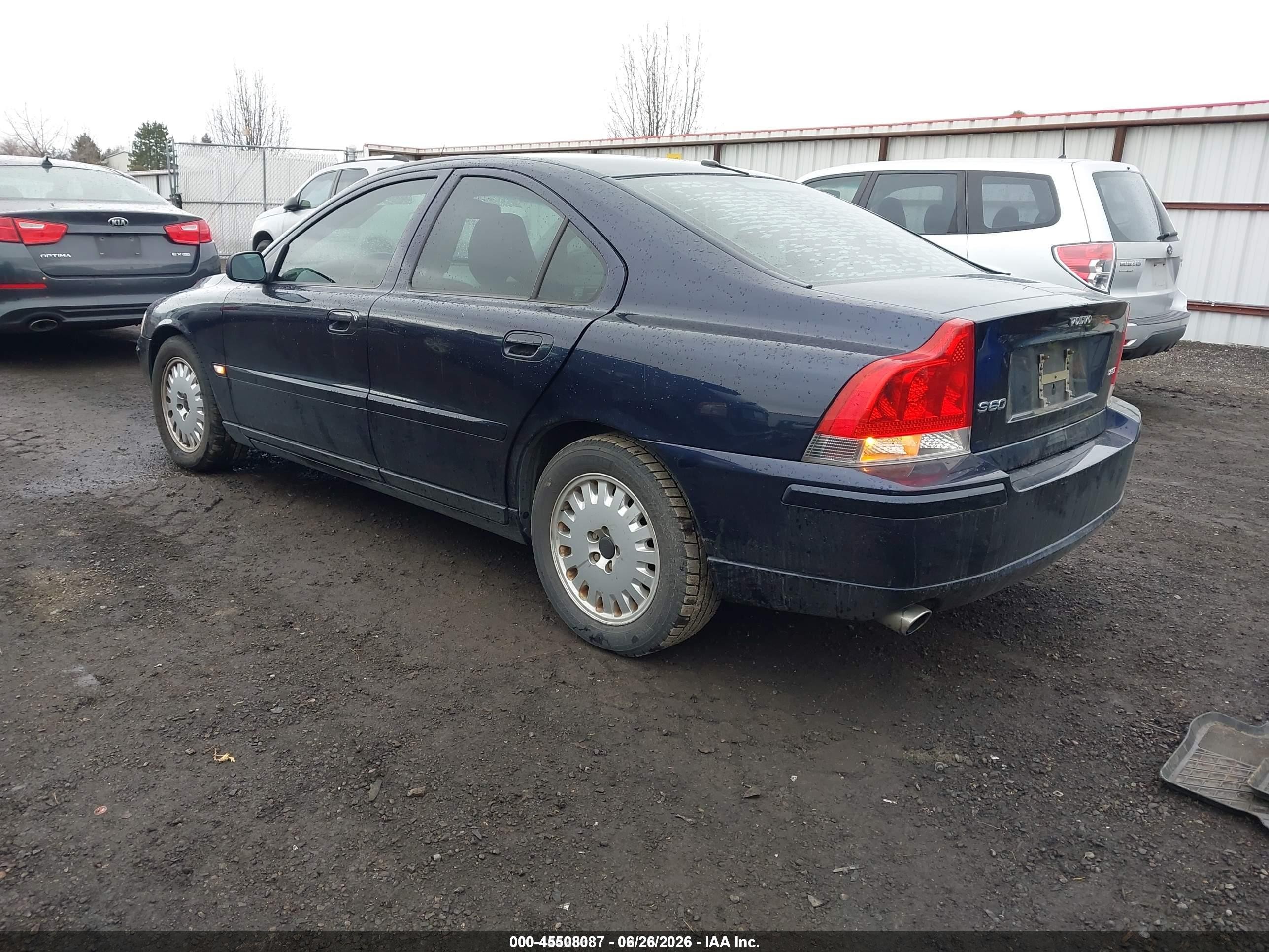 2005 Volvo S60 2.5t Blue vin: YV1RS592452458200