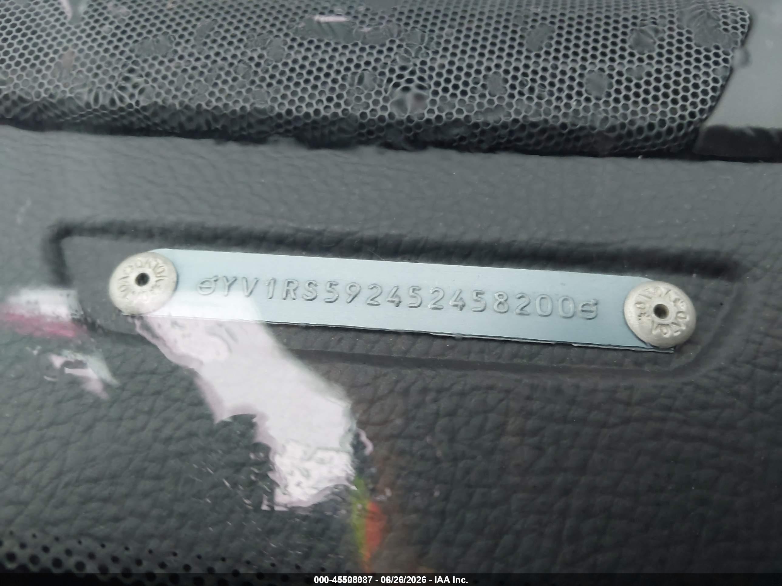 2005 Volvo S60 2.5t Blue vin: YV1RS592452458200