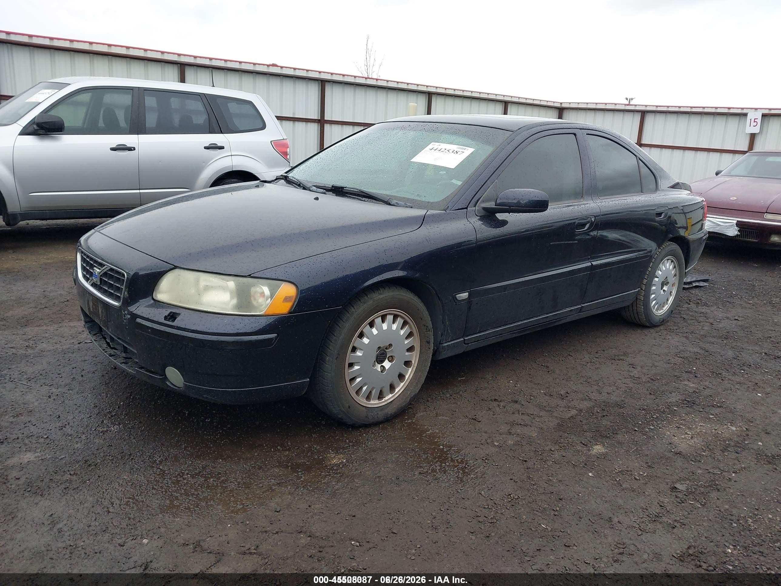 2005 Volvo S60 2.5t Blue vin: YV1RS592452458200