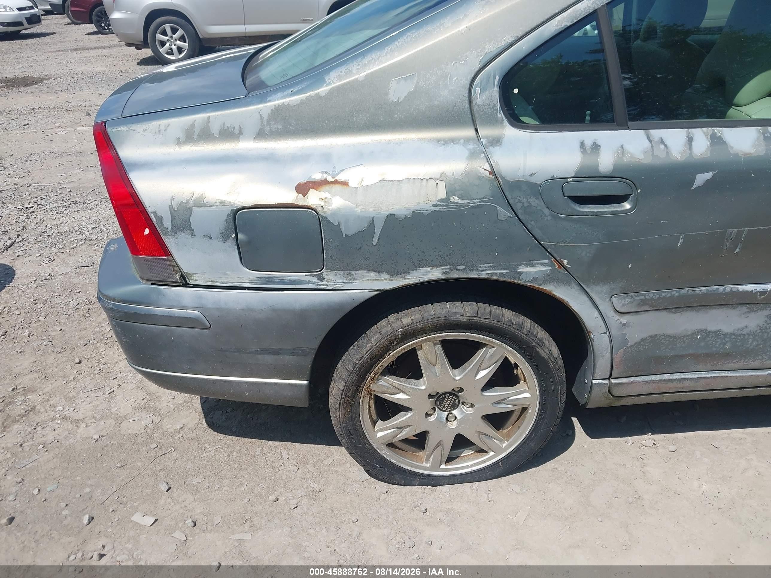 2005 Volvo S60 2.5t A/2.5t A Sr W/premium Package Teal vin: YV1RS592452483355