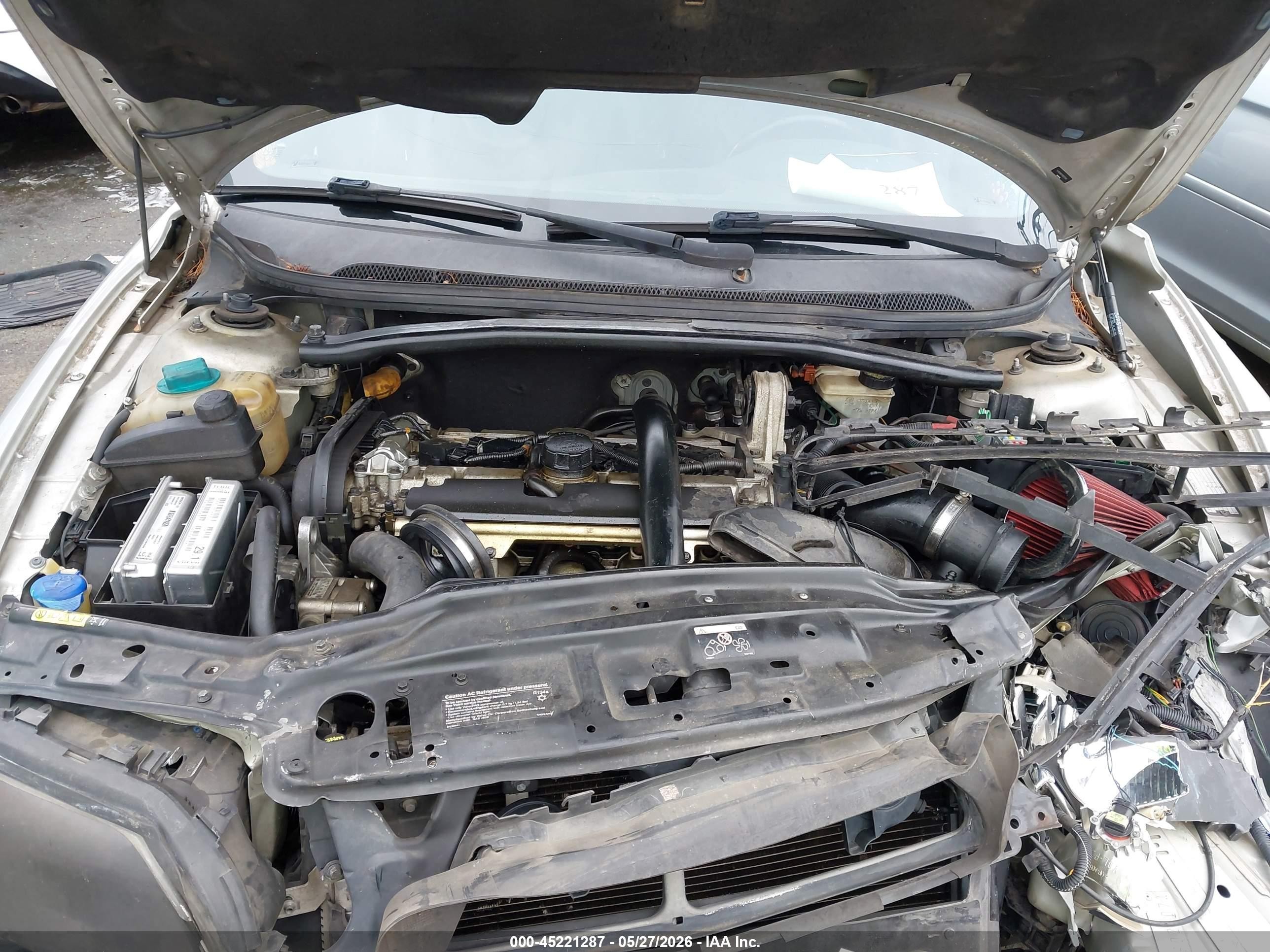 2006 Volvo S60 2.5t Silver vin: YV1RS592462515030