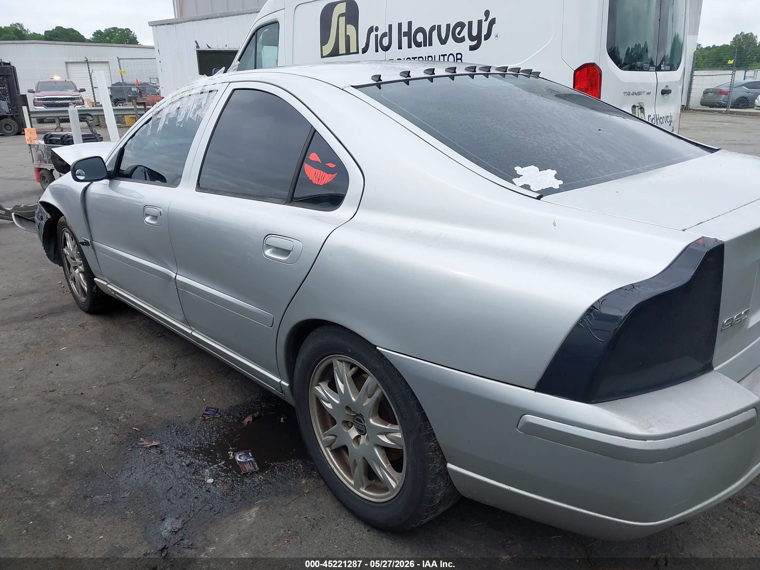 2006 Volvo S60 2.5t Silver vin: YV1RS592462515030