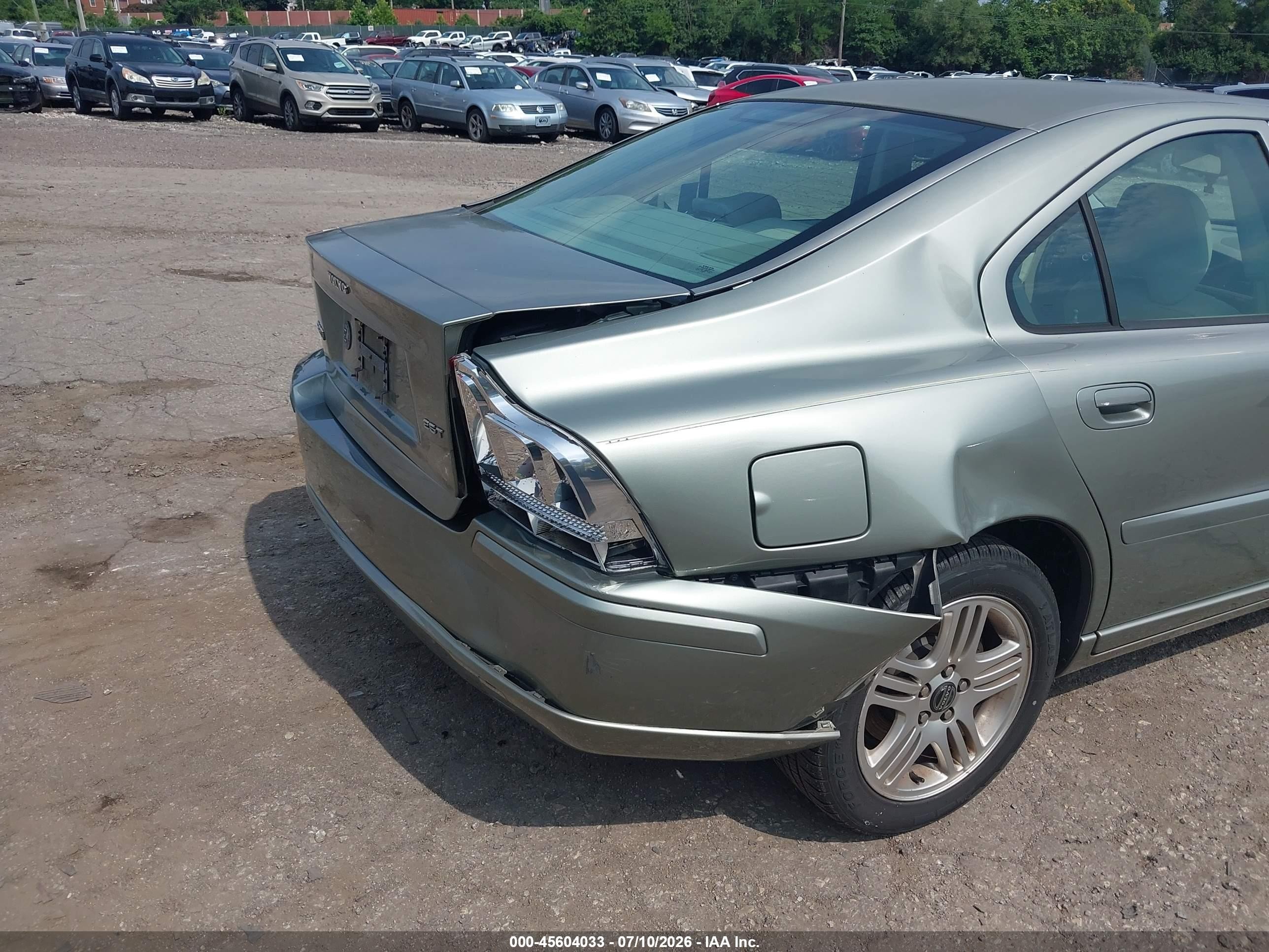 2006 Volvo S60 2.5t Gray vin: YV1RS592462521801