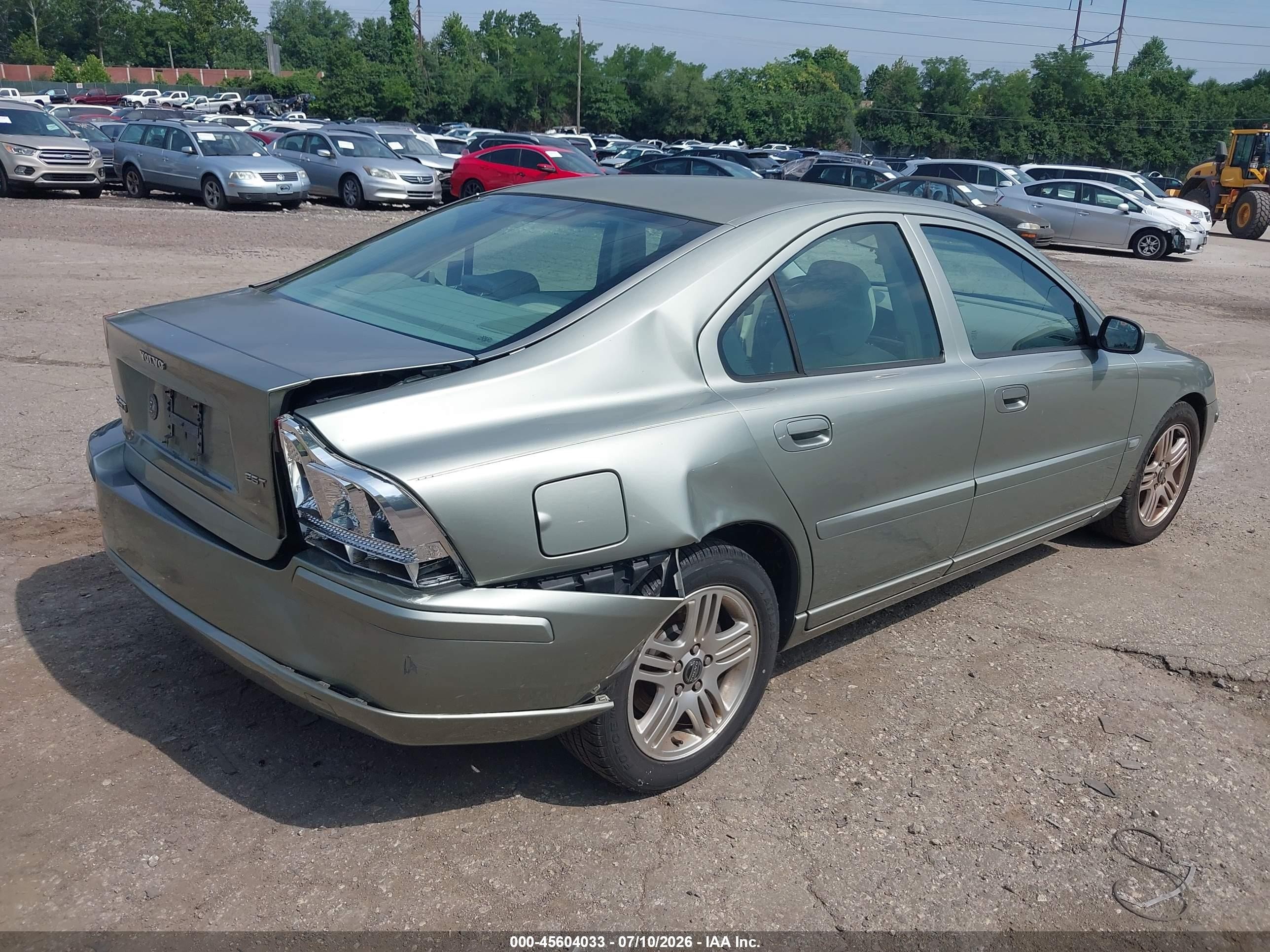 2006 Volvo S60 2.5t Gray vin: YV1RS592462521801