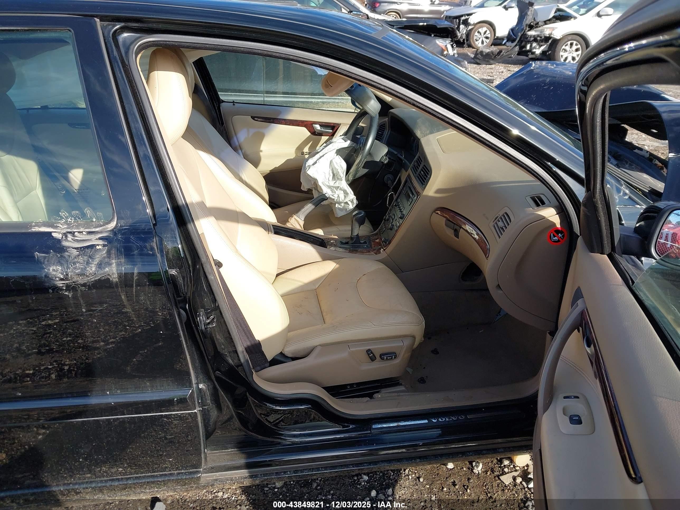 2006 Volvo S60 2.5t Black vin: YV1RS592462543815