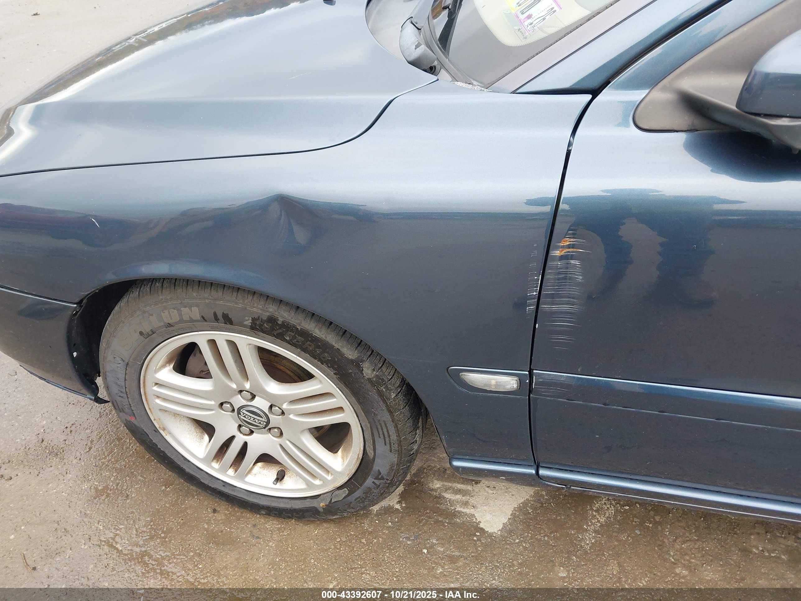 2006 Volvo S60 2.5t Blue vin: YV1RS592462555897