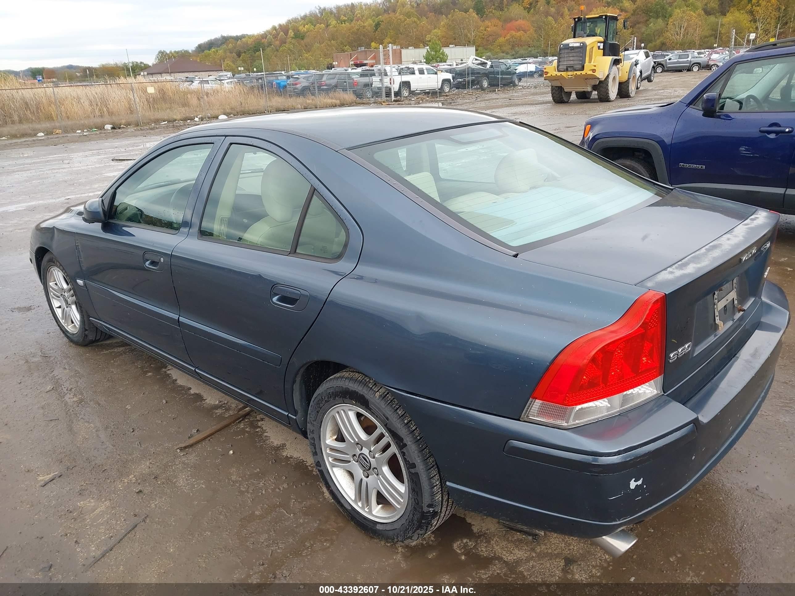2006 Volvo S60 2.5t Blue vin: YV1RS592462555897