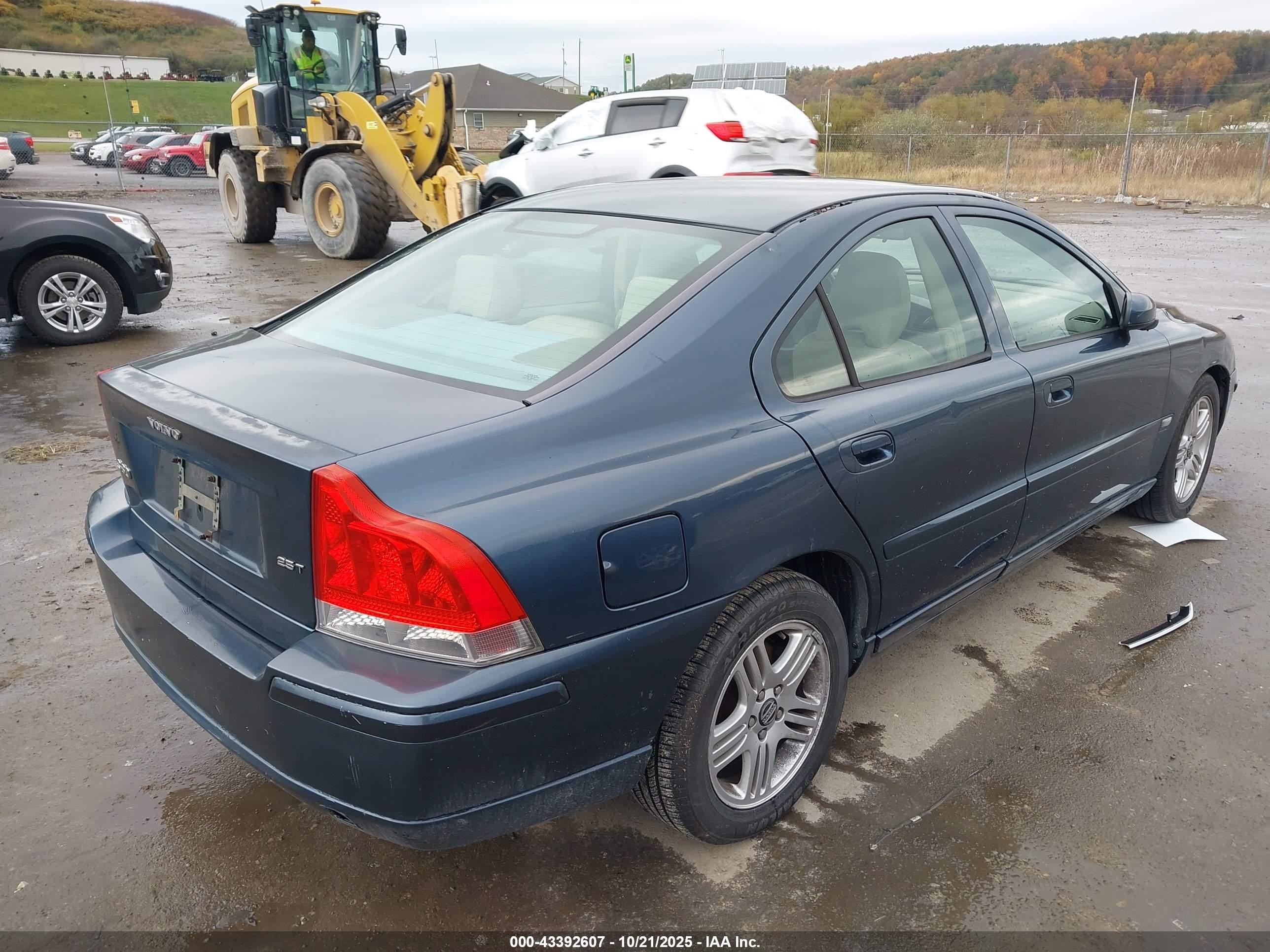 2006 Volvo S60 2.5t Blue vin: YV1RS592462555897