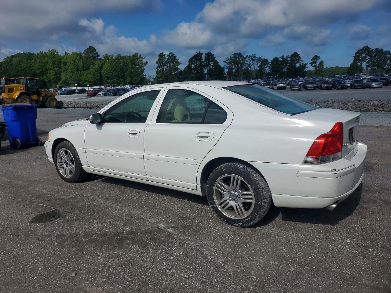 2007 Volvo S60 2.5t White vin: YV1RS592472609507