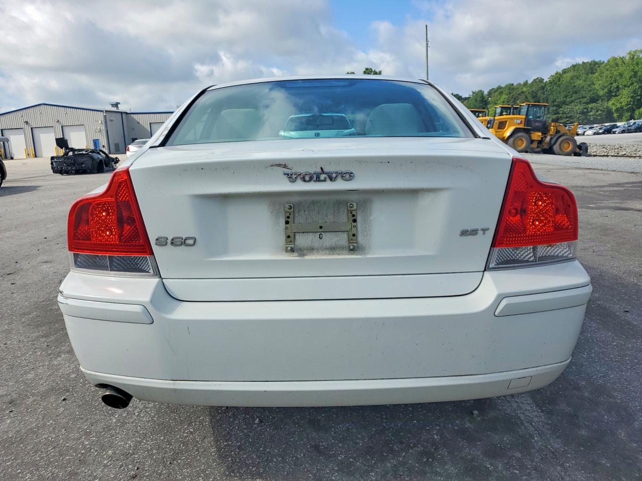 2007 Volvo S60 2.5t White vin: YV1RS592472609507