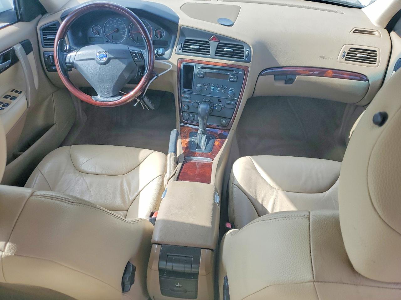 2007 Volvo S60 2.5t White vin: YV1RS592472609507