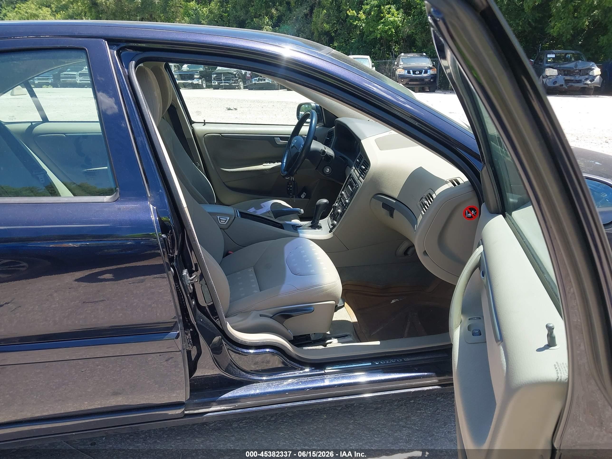 2007 Volvo S60 2.5t Blue vin: YV1RS592472630924