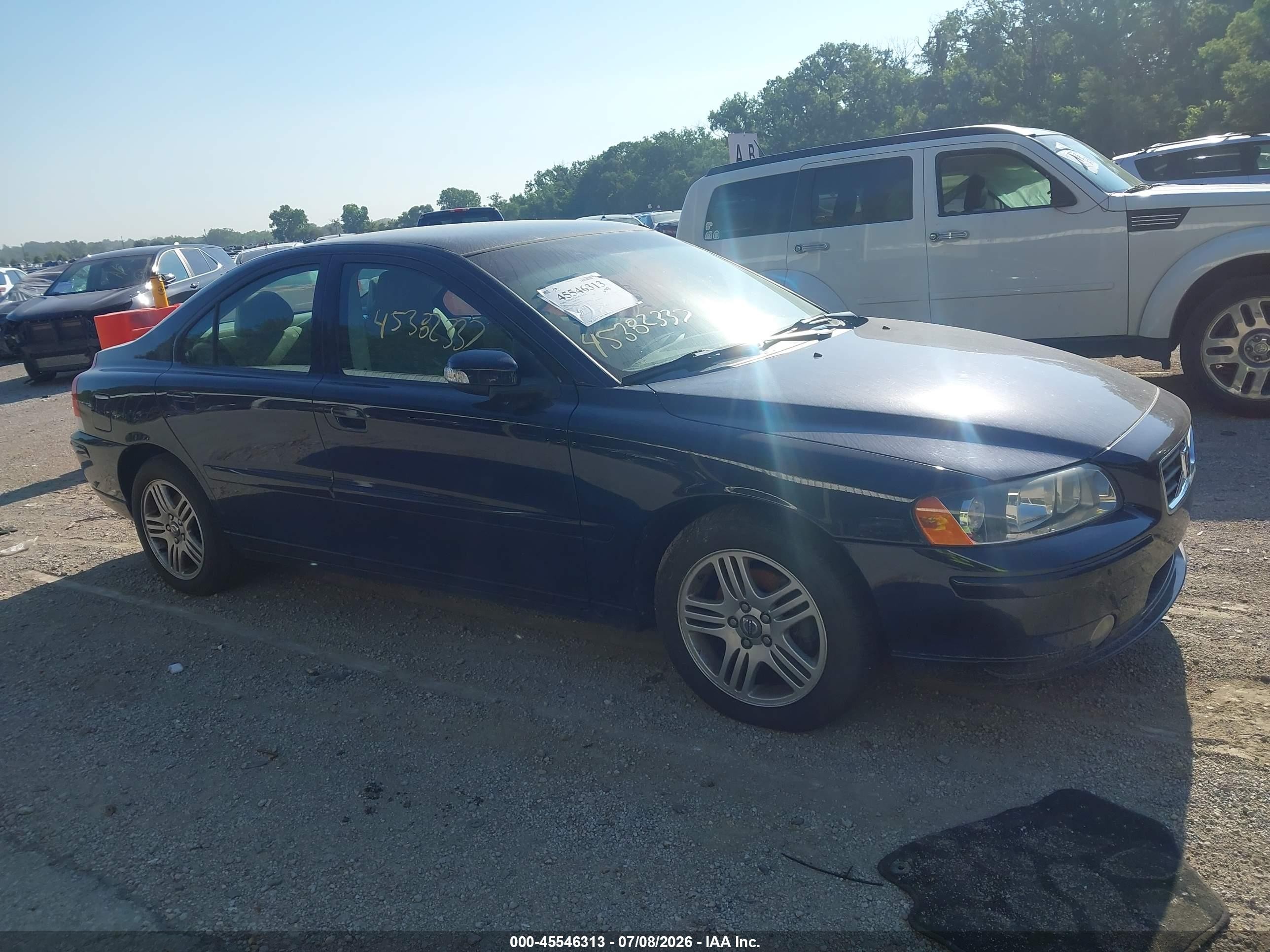 2007 Volvo S60 2.5t Blue vin: YV1RS592472630924
