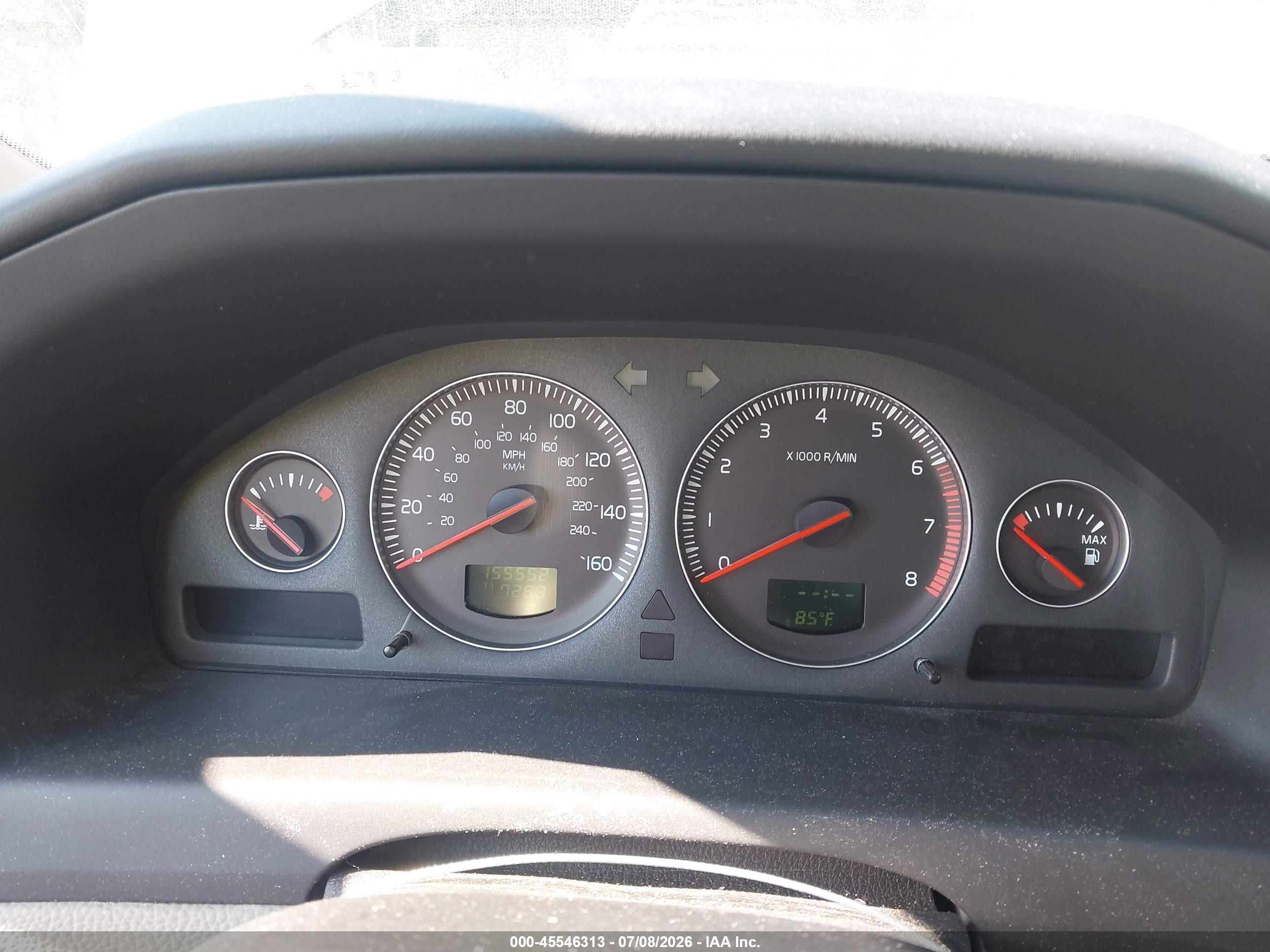 2007 Volvo S60 2.5t Синий vin: YV1RS592472630924