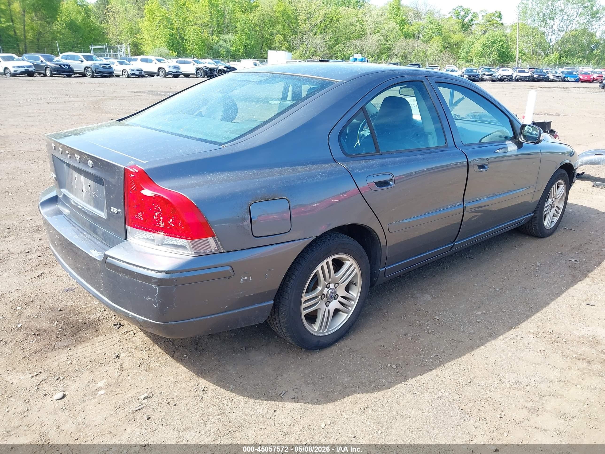 2009 Volvo S60 2.5t/2.5t Special Edition Gray vin: YV1RS592492727656