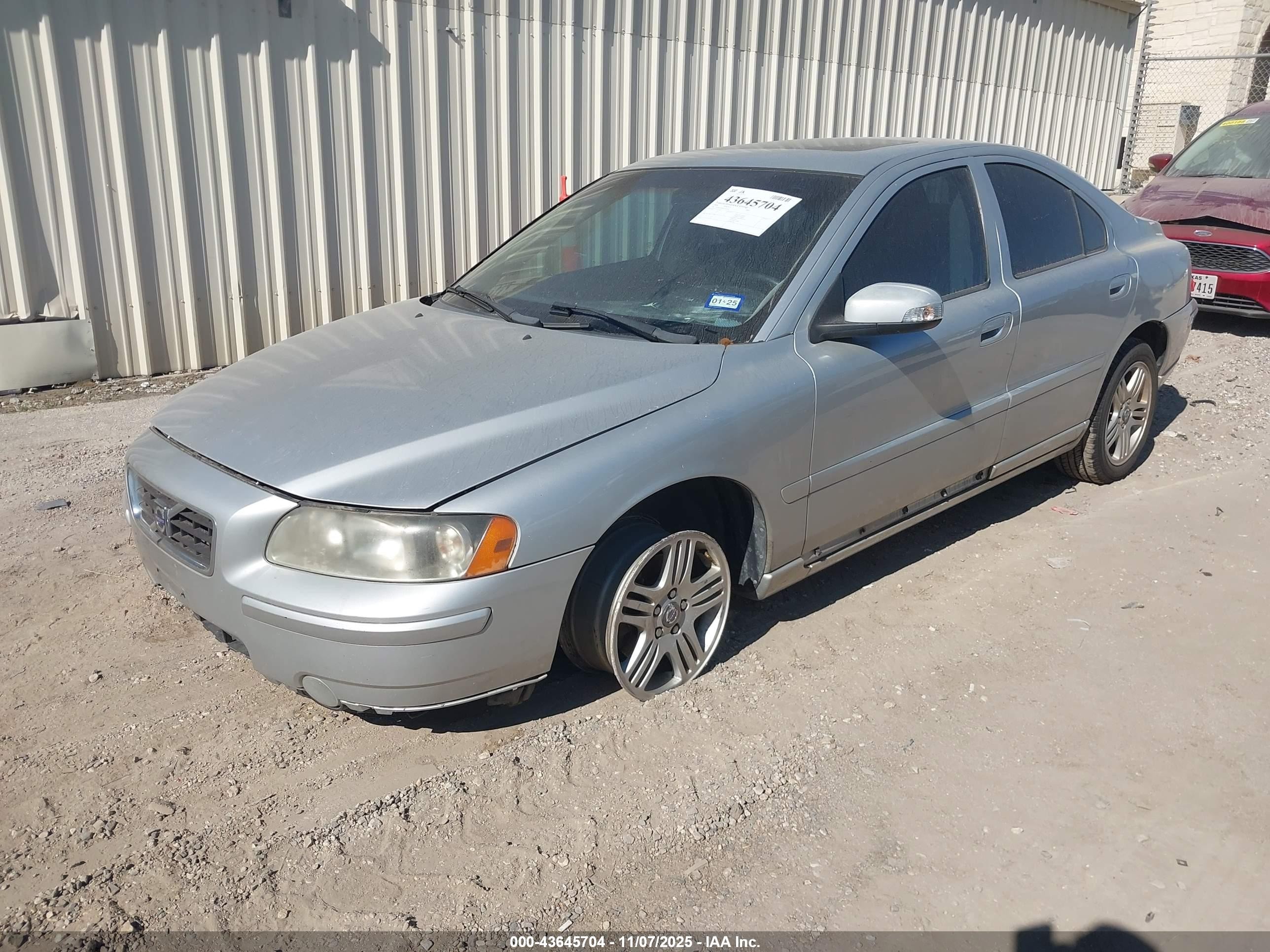 2009 Volvo S60 2.5t/2.5t Special Edition Silver vin: YV1RS592492737152