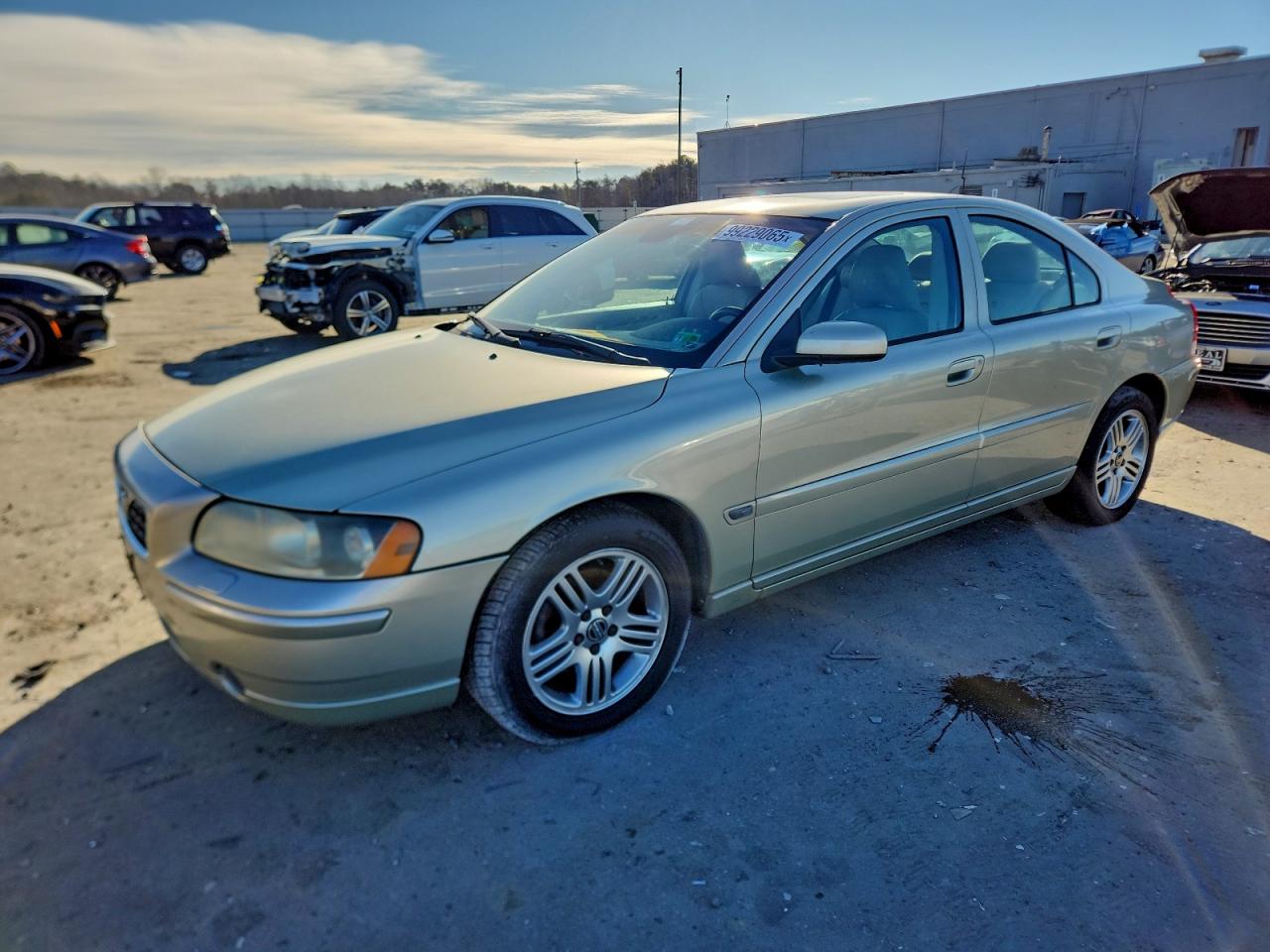 2005 Volvo S60 2.5t Green vin: YV1RS592552437677