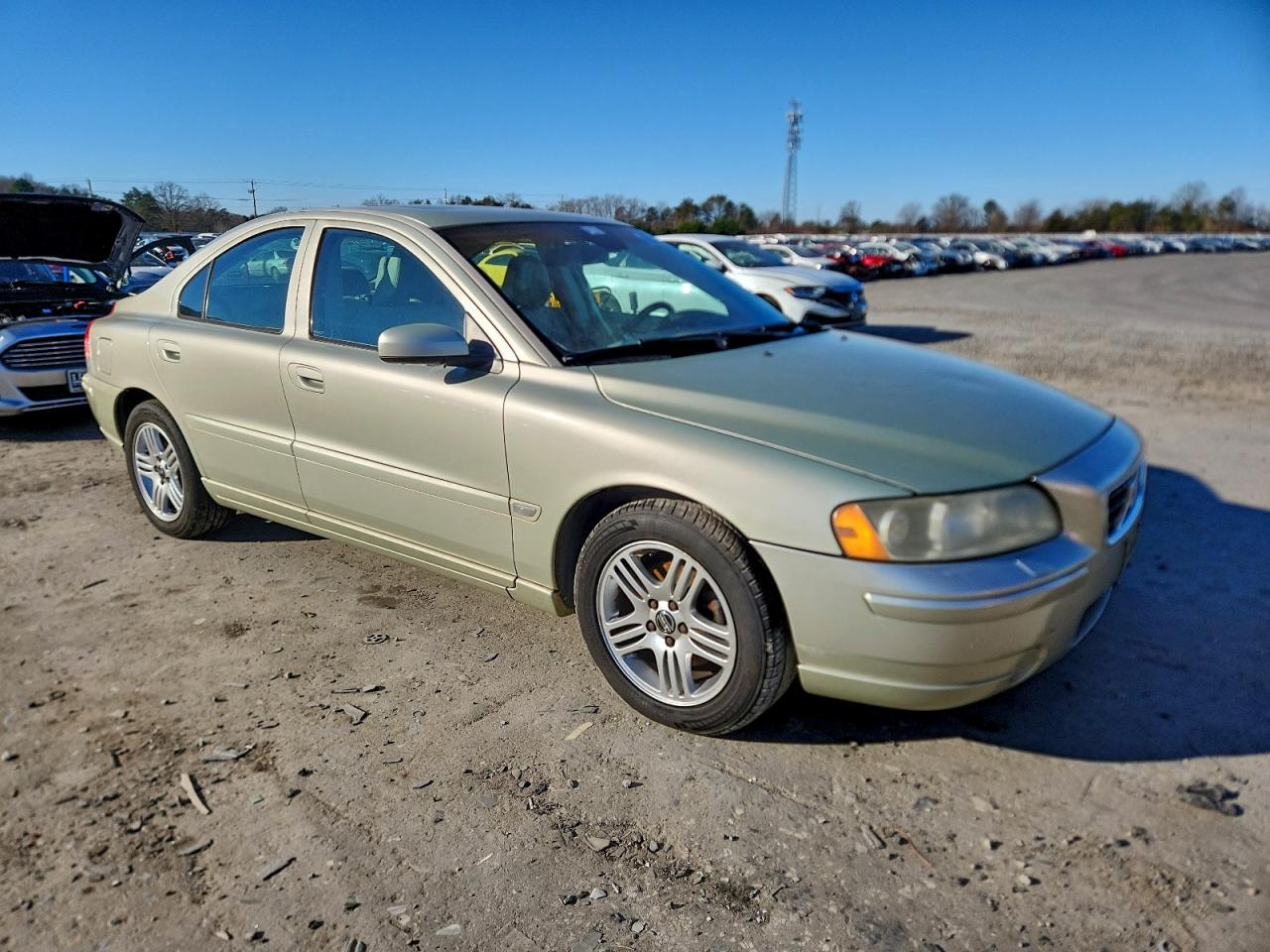 2005 Volvo S60 2.5t Green vin: YV1RS592552437677