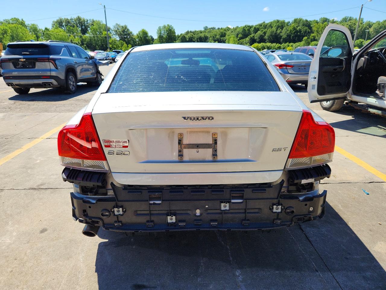 2006 Volvo S60 2.5t Silver vin: YV1RS592562508555