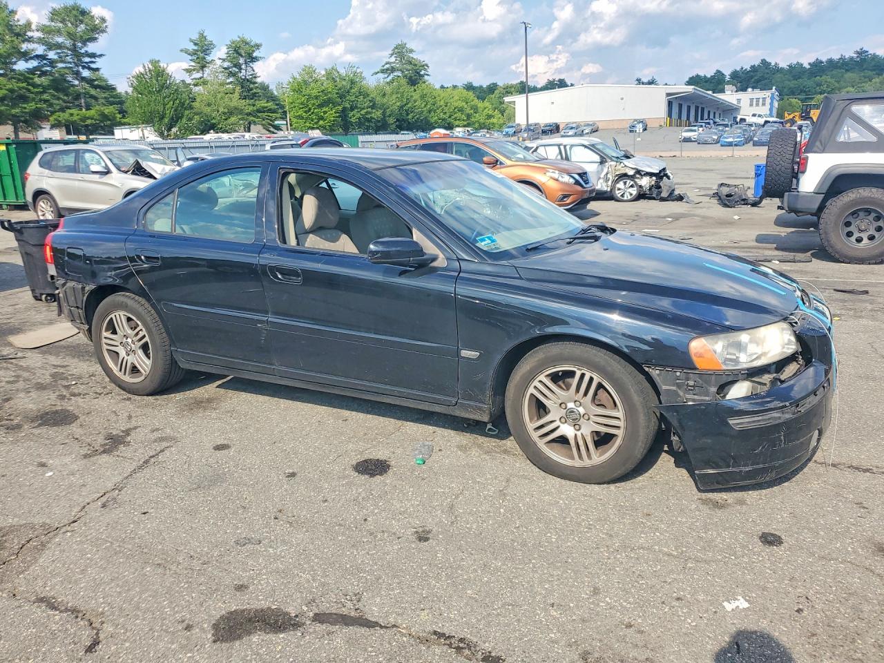 2006 Volvo S60 2.5t Черный vin: YV1RS592562539630