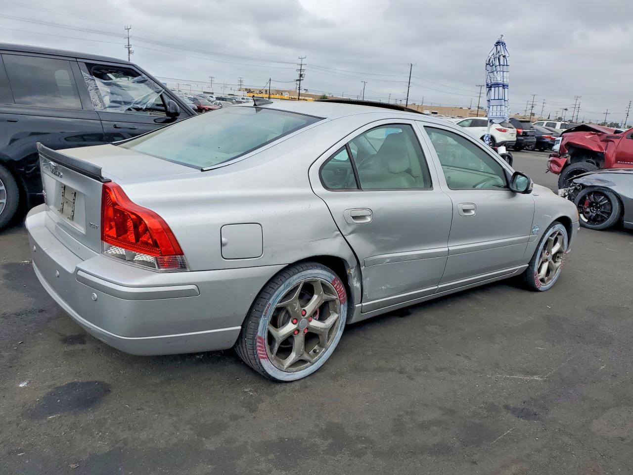 2008 Volvo S60 2.5t Silver vin: YV1RS592582684931