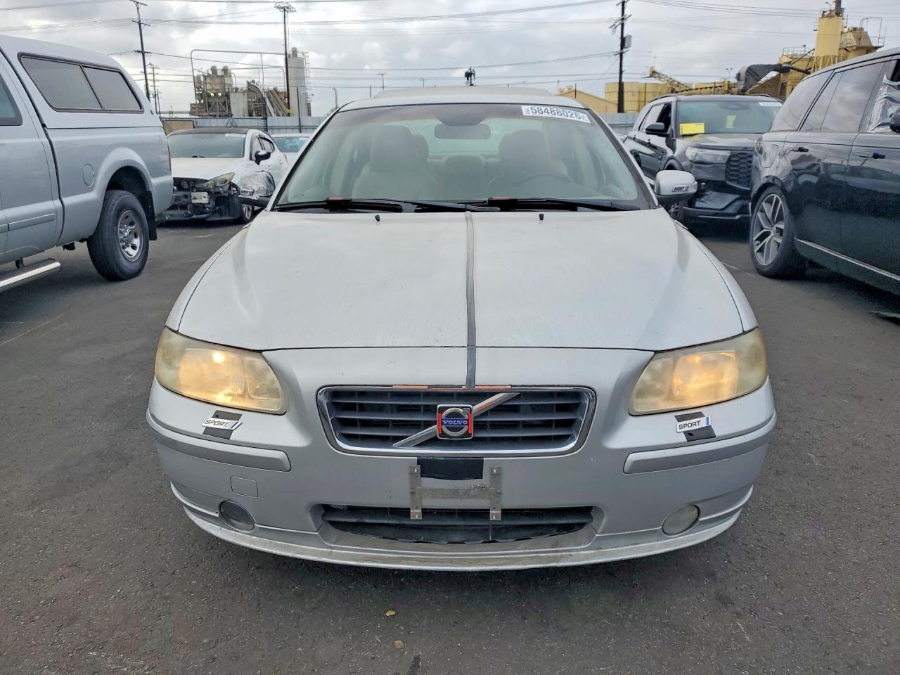 2008 Volvo S60 2.5t Silver vin: YV1RS592582684931