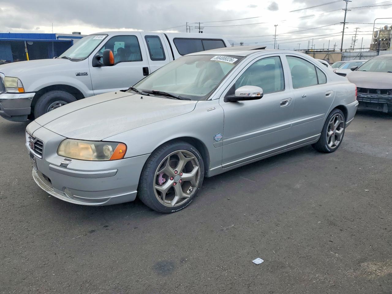 2008 Volvo S60 2.5t Silver vin: YV1RS592582684931