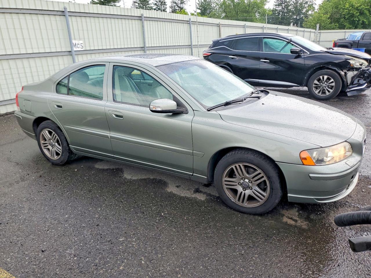 2008 Volvo S60 2.5t Зеленый vin: YV1RS592582687411