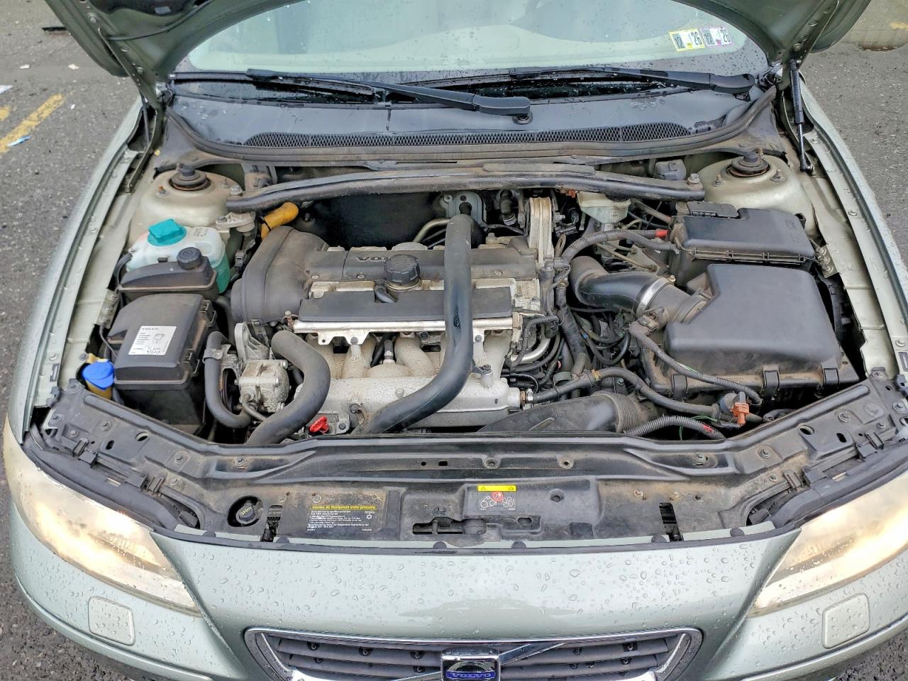 2008 Volvo S60 2.5t Зеленый vin: YV1RS592582687411