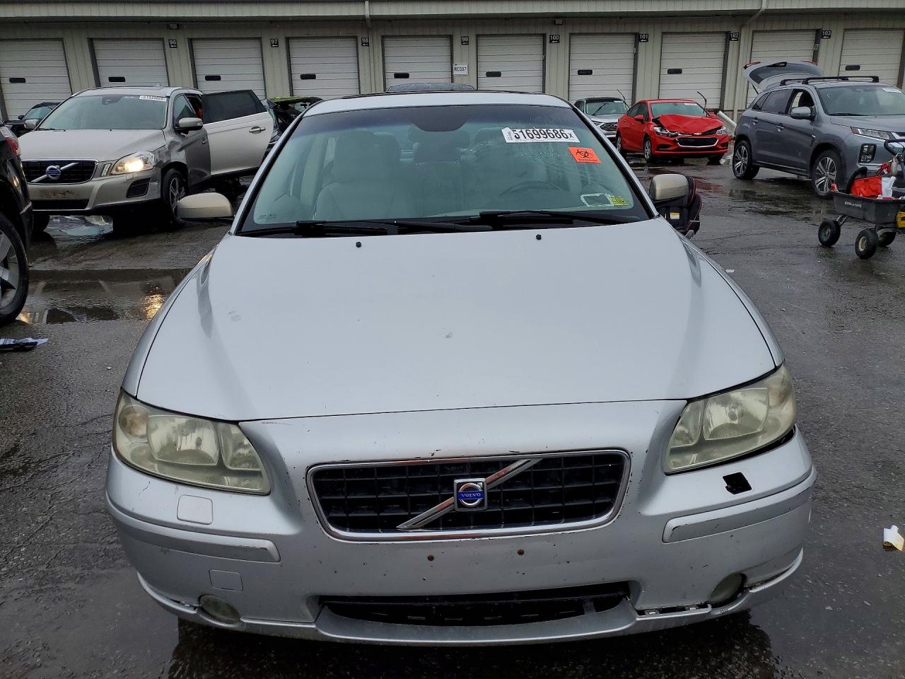 2006 Volvo S60 2.5t Silver vin: YV1RS592662557683