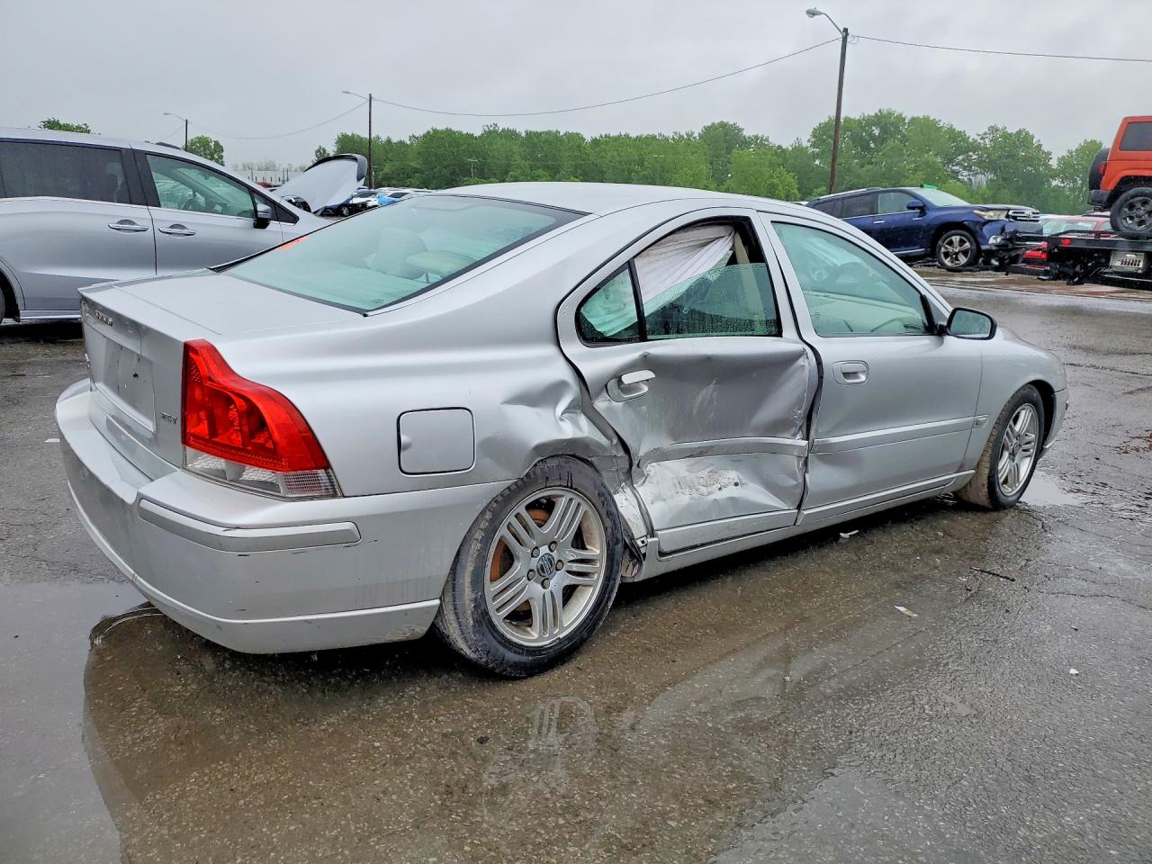 2006 Volvo S60 2.5t Silver vin: YV1RS592662557683