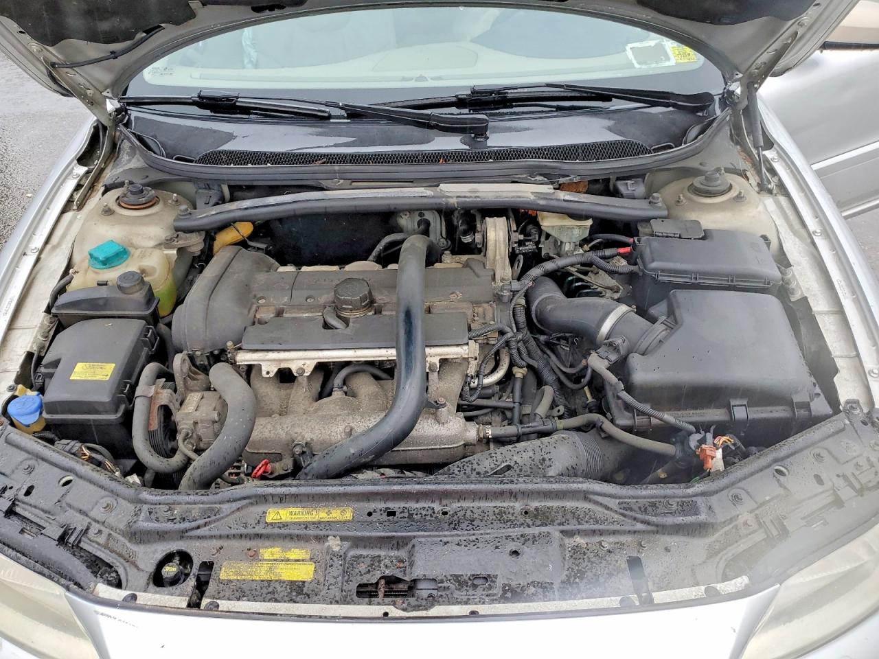 2006 Volvo S60 2.5t Silver vin: YV1RS592662557683