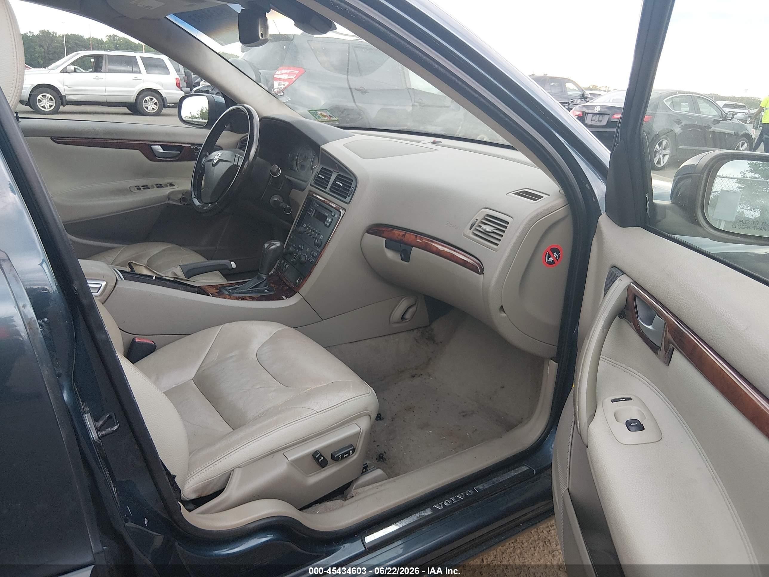2007 Volvo S60 2.5t Синий vin: YV1RS592672602221