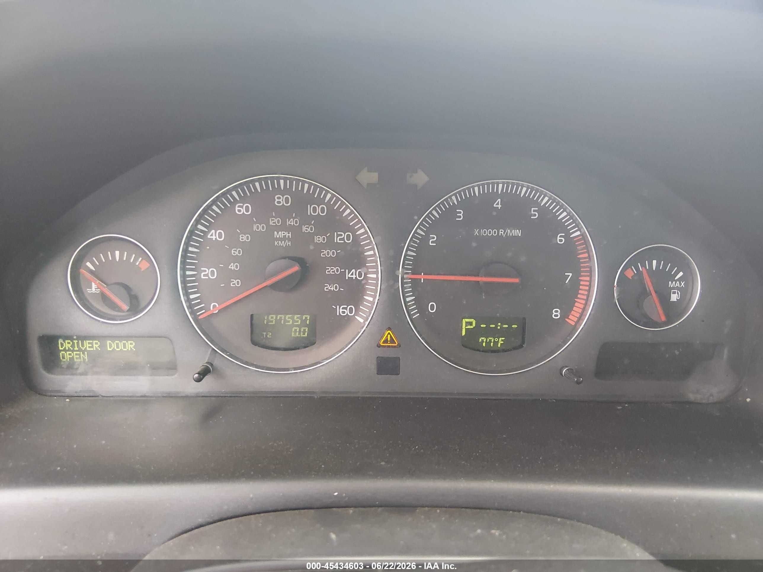 2007 Volvo S60 2.5t Синий vin: YV1RS592672602221