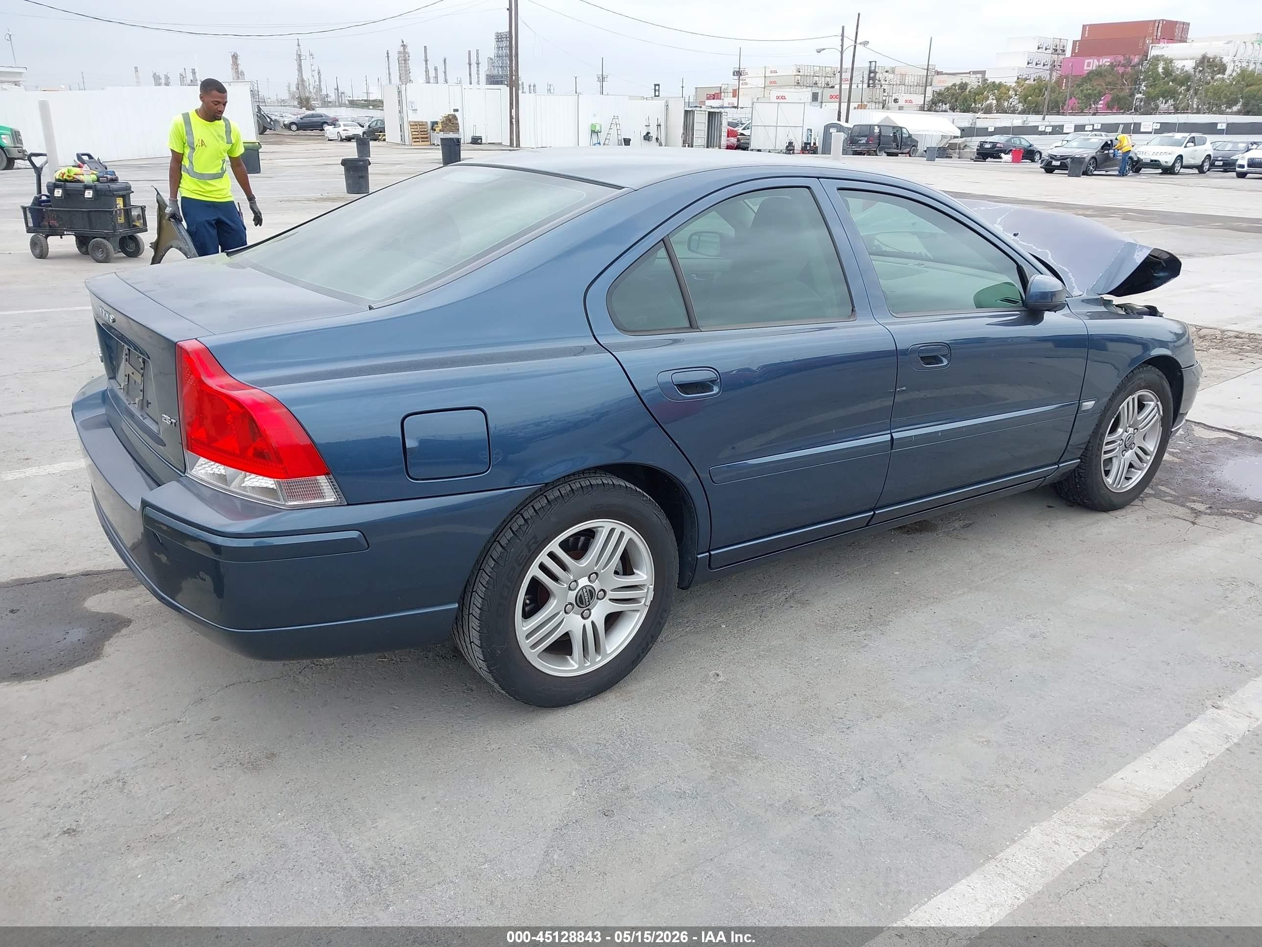 2006 Volvo S60 2.5t Blue vin: YV1RS592762515460