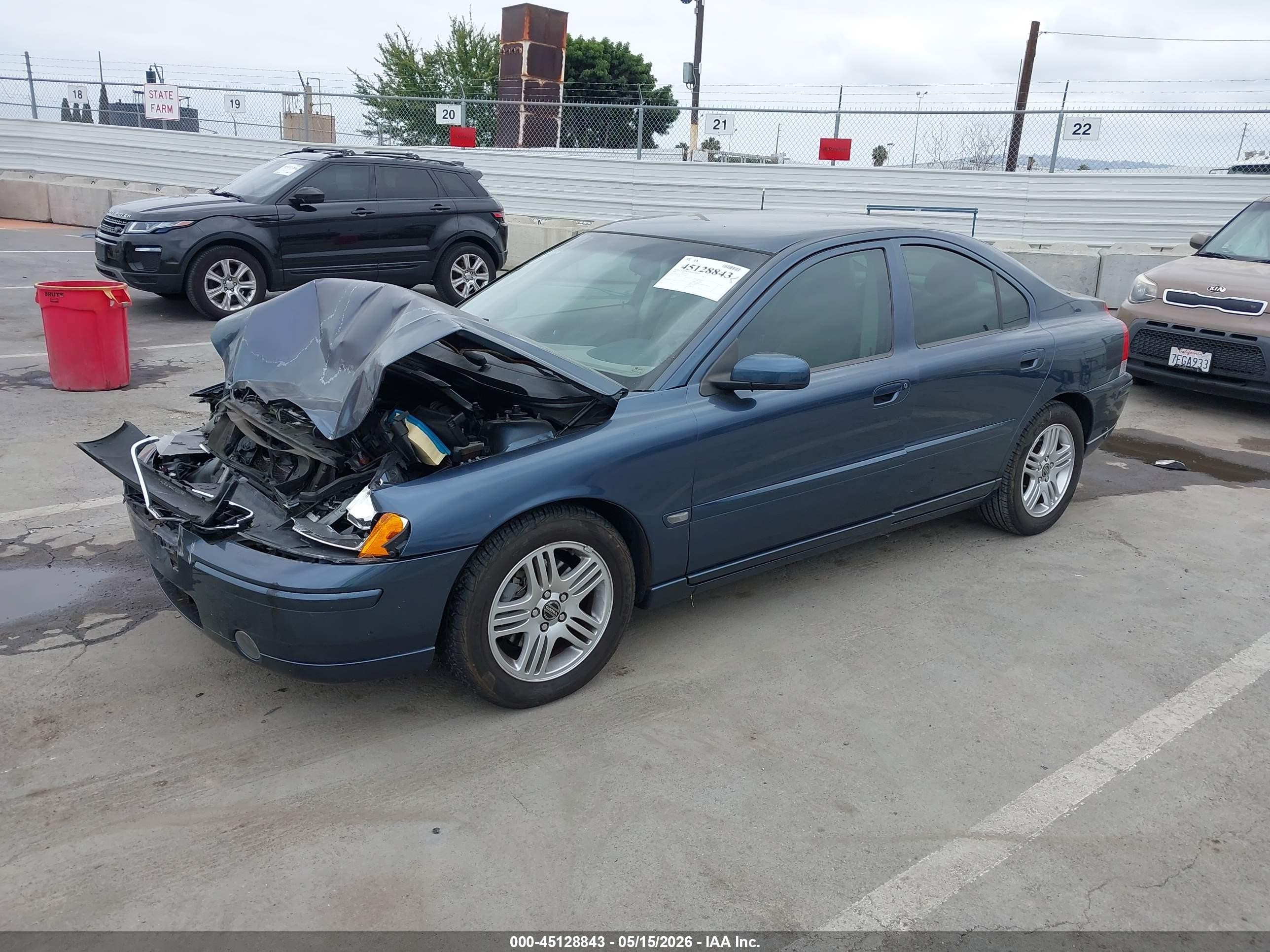 2006 Volvo S60 2.5t Blue vin: YV1RS592762515460