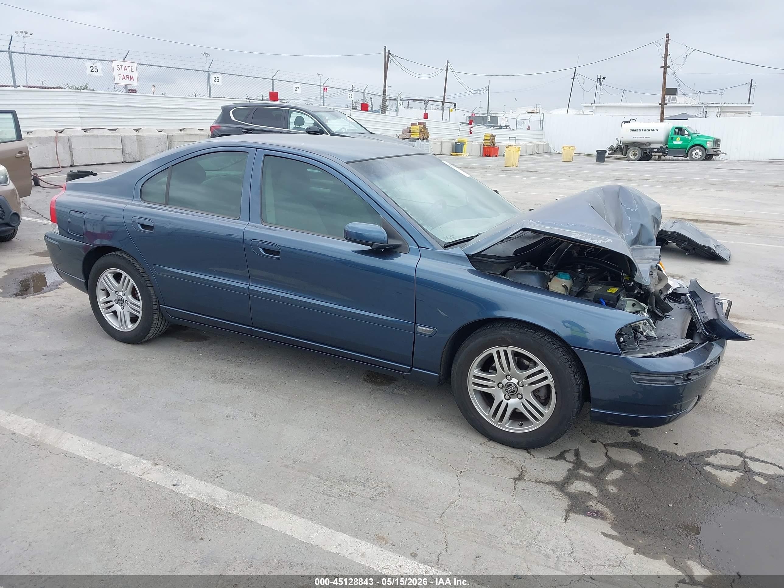 2006 Volvo S60 2.5t Blue vin: YV1RS592762515460