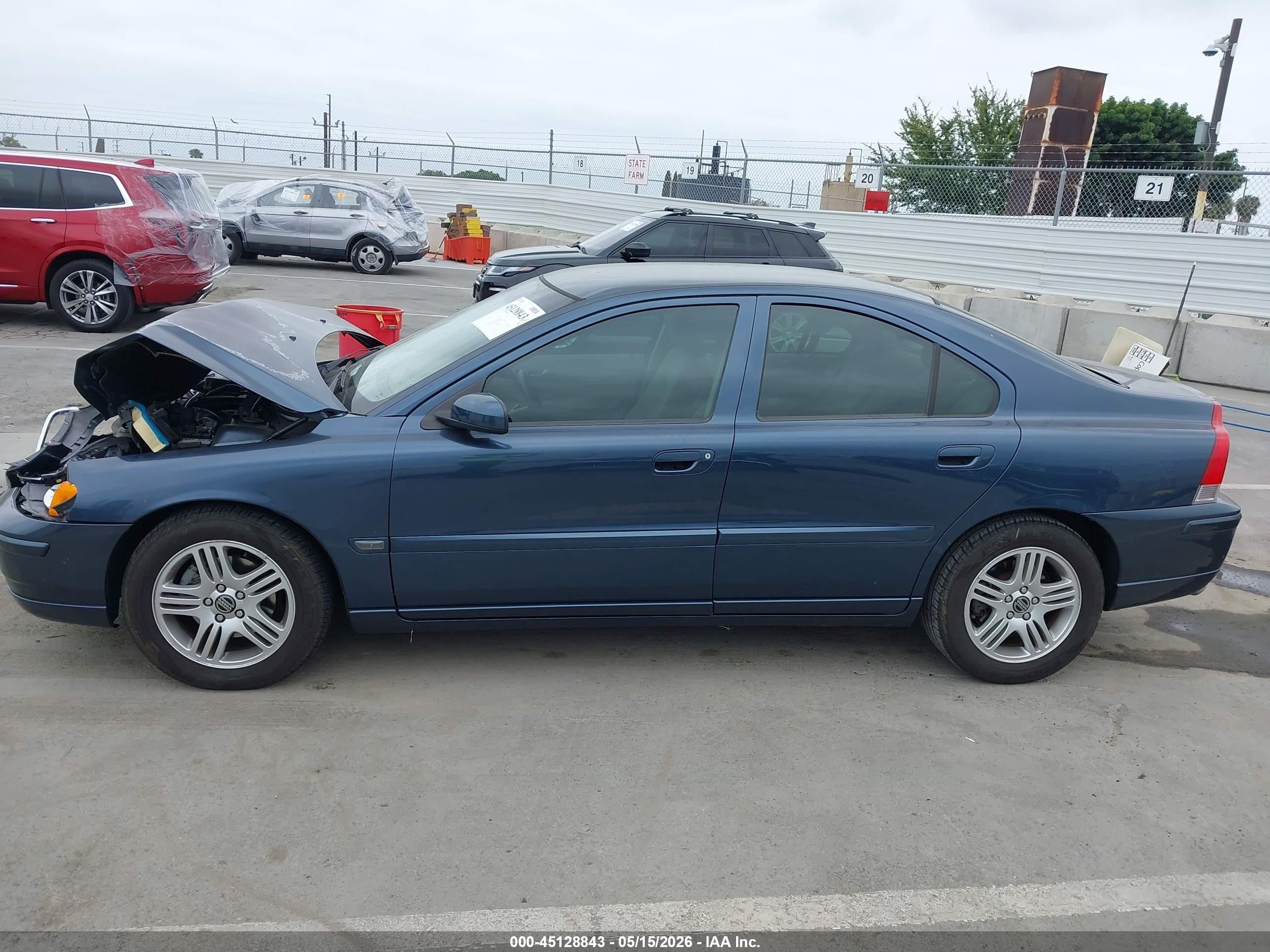 2006 Volvo S60 2.5t Blue vin: YV1RS592762515460