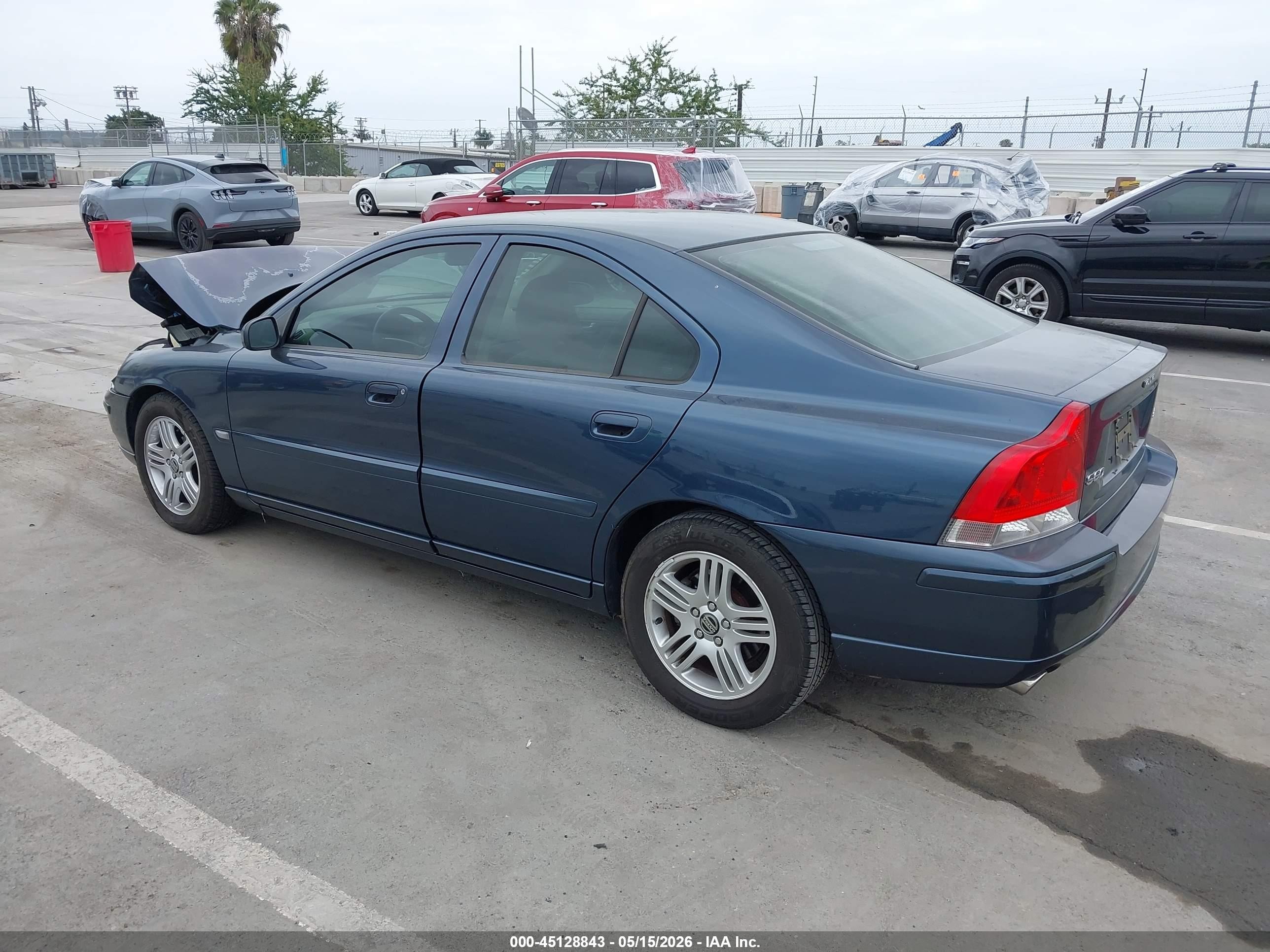2006 Volvo S60 2.5t Blue vin: YV1RS592762515460