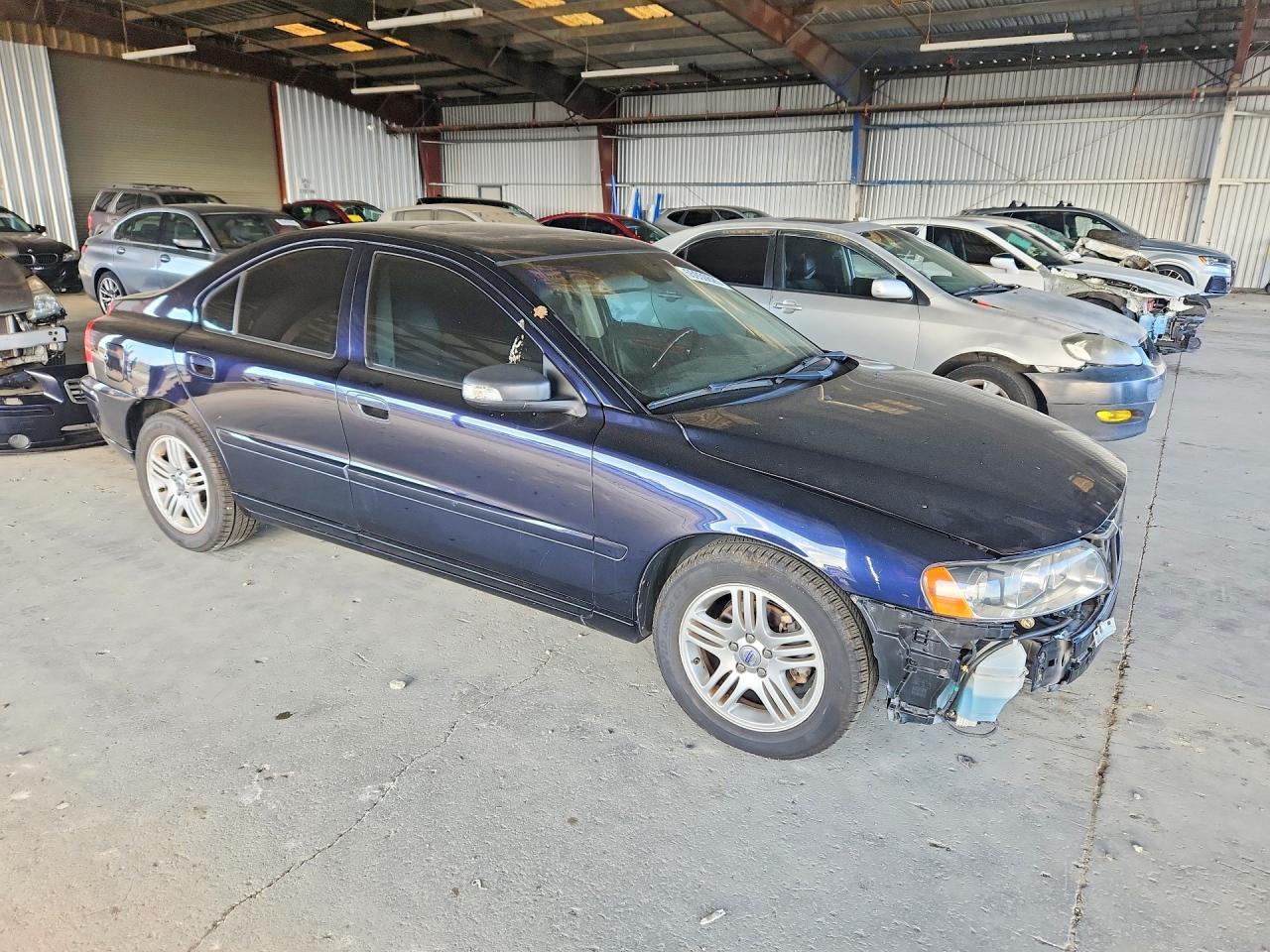 2007 Volvo S60 2.5t Blue vin: YV1RS592772605290