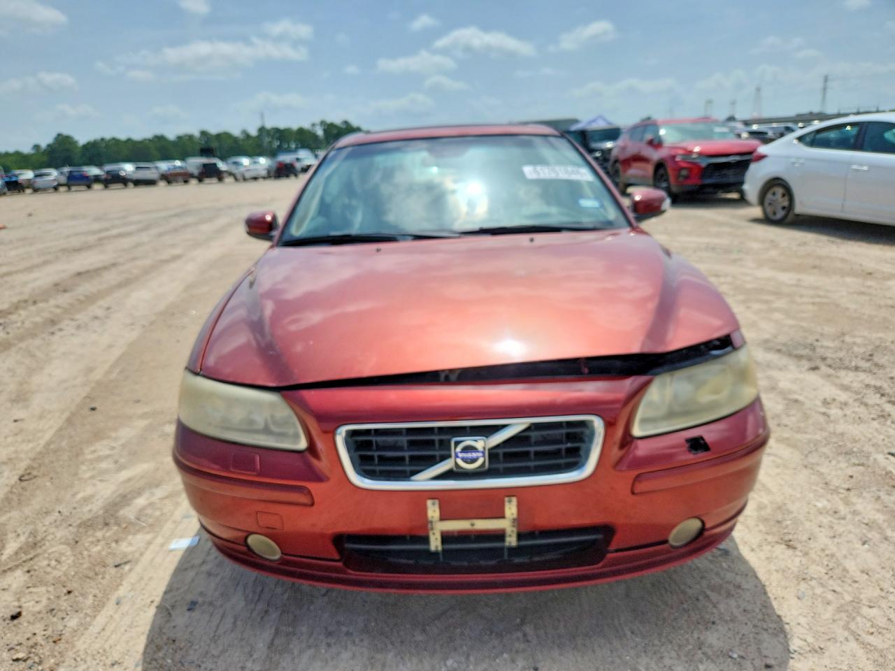 2008 Volvo S60 2.5t Red vin: YV1RS592782673803
