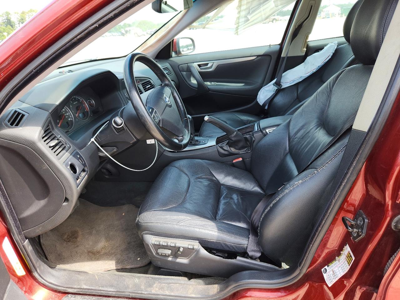 2008 Volvo S60 2.5t Red vin: YV1RS592782673803