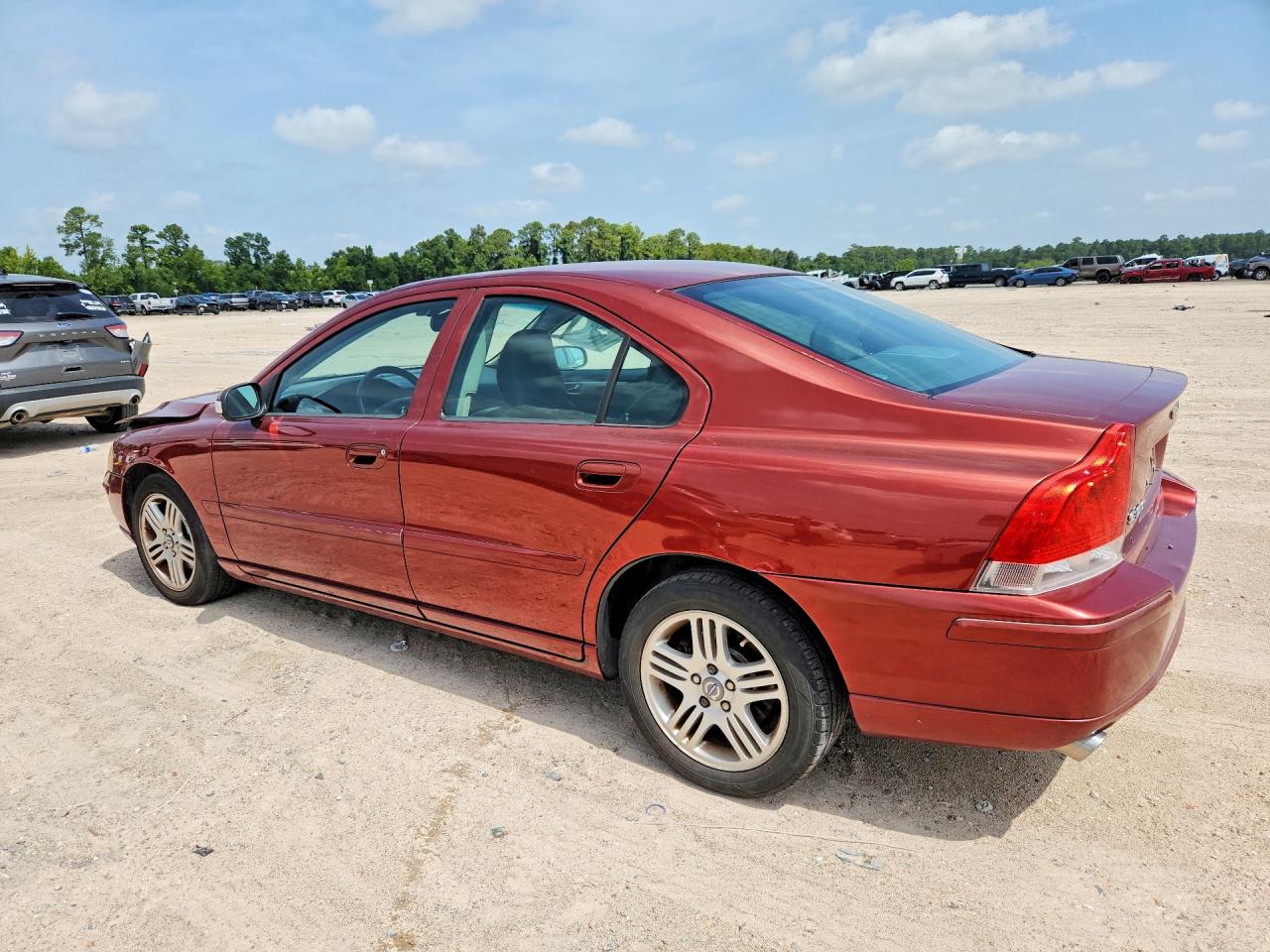 2008 Volvo S60 2.5t Red vin: YV1RS592782673803